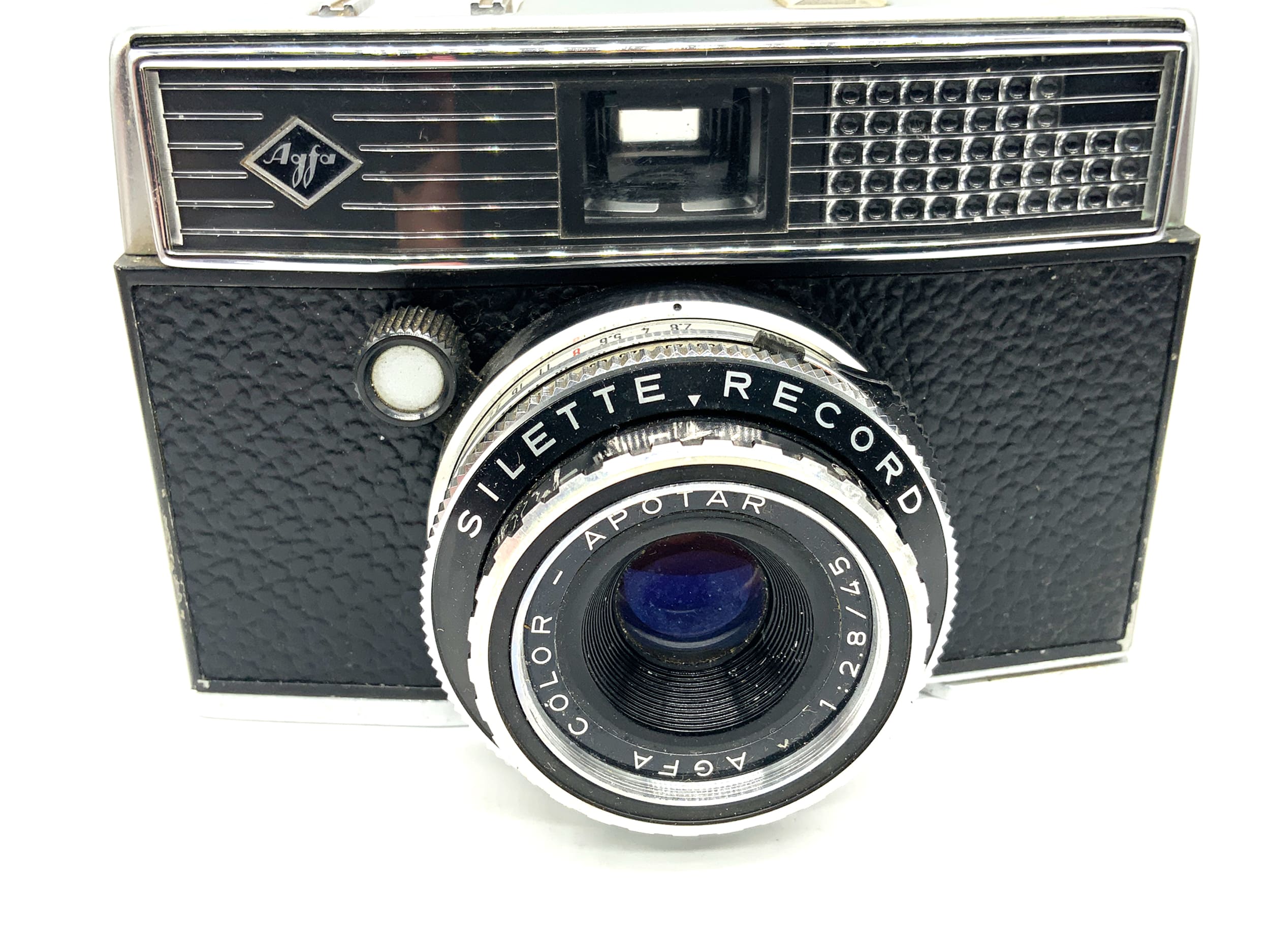 Agfa Silette Record Sucherkamera mit Color-Apotar 1:2.8/45 Prontor 500LK
