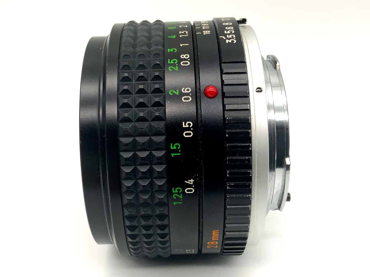 Minolta MC W.Rokkor 28mm 1:3.5 Objektiv Festbrennweite (Minolta MD)