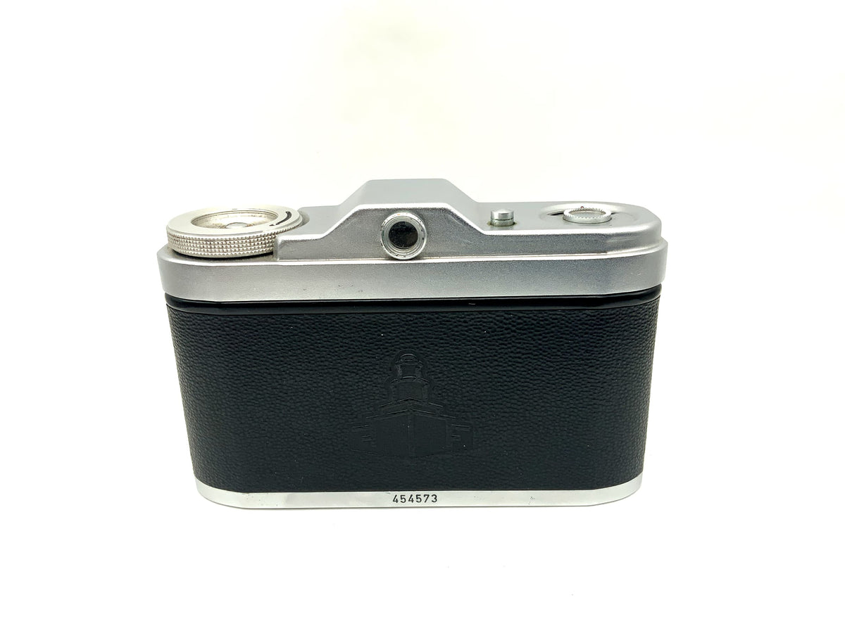 Pentacon Taxona Sucherkamera mit Novonar Anastigmat 35mm 1:3.5 red V Vebur