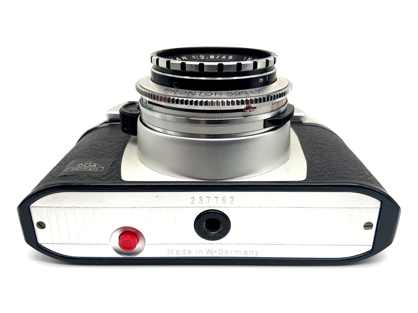 OGA Franka Sucherkamera mit Color-Isconar 45mm 1:2.8 Kompaktkamera Analogkamera