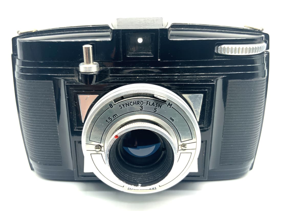 Bilora Bella Sucherkamera mit Synchro-Flash Kompaktkamera Analogkamera