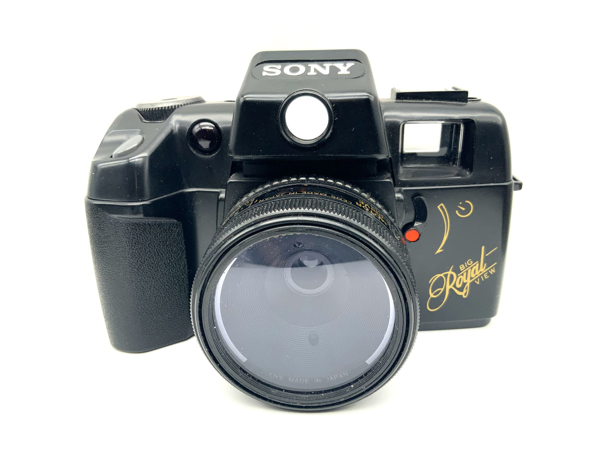 Appareil photo analogique Sony Big Royal View avec viseur et objectif 50 mm à moteur 1:4,5
