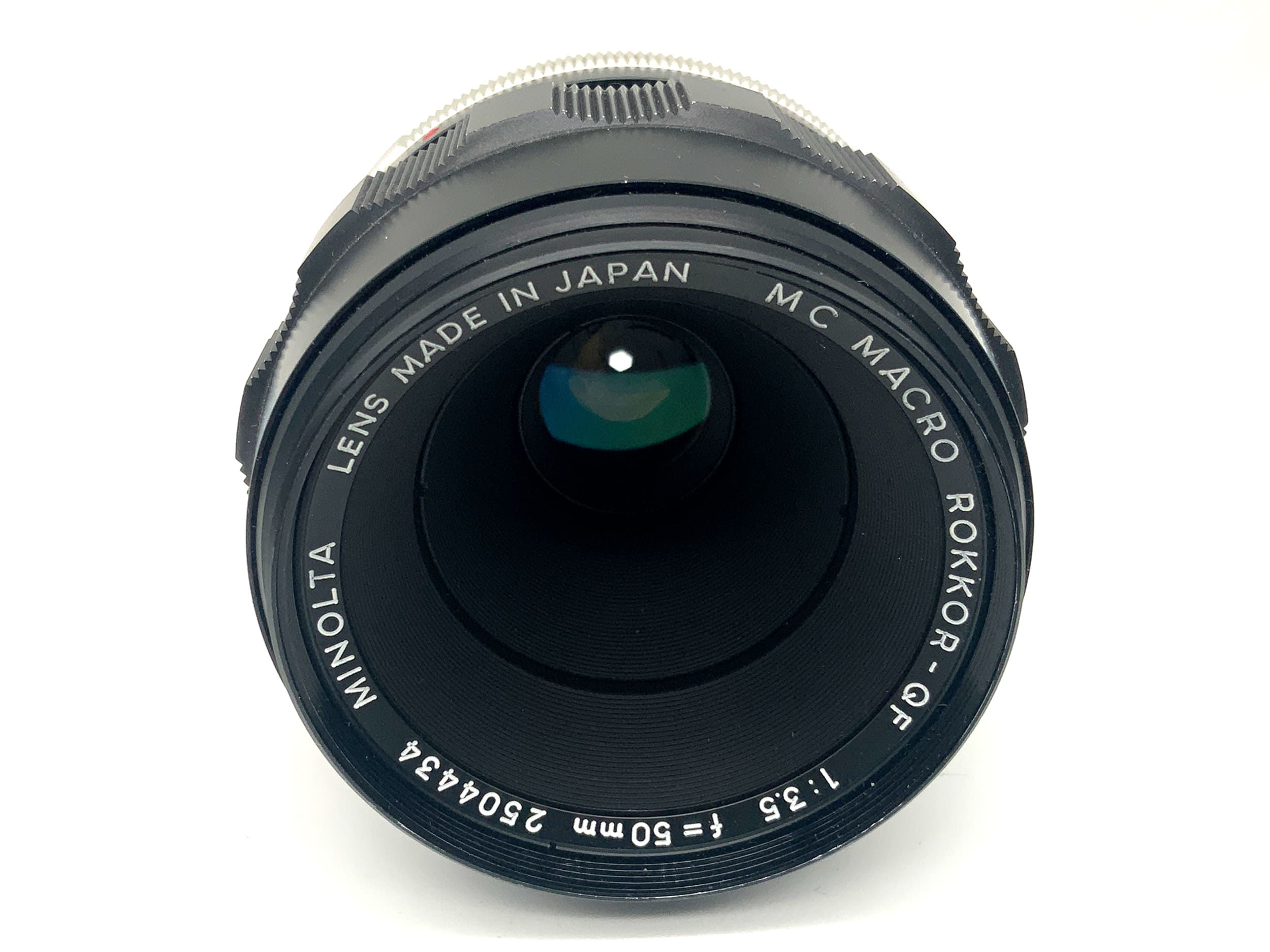 Minolta MC Macro Rokkor-QF 50mm 1:3.5 Objektiv Festbrennweite (Minolta MD)