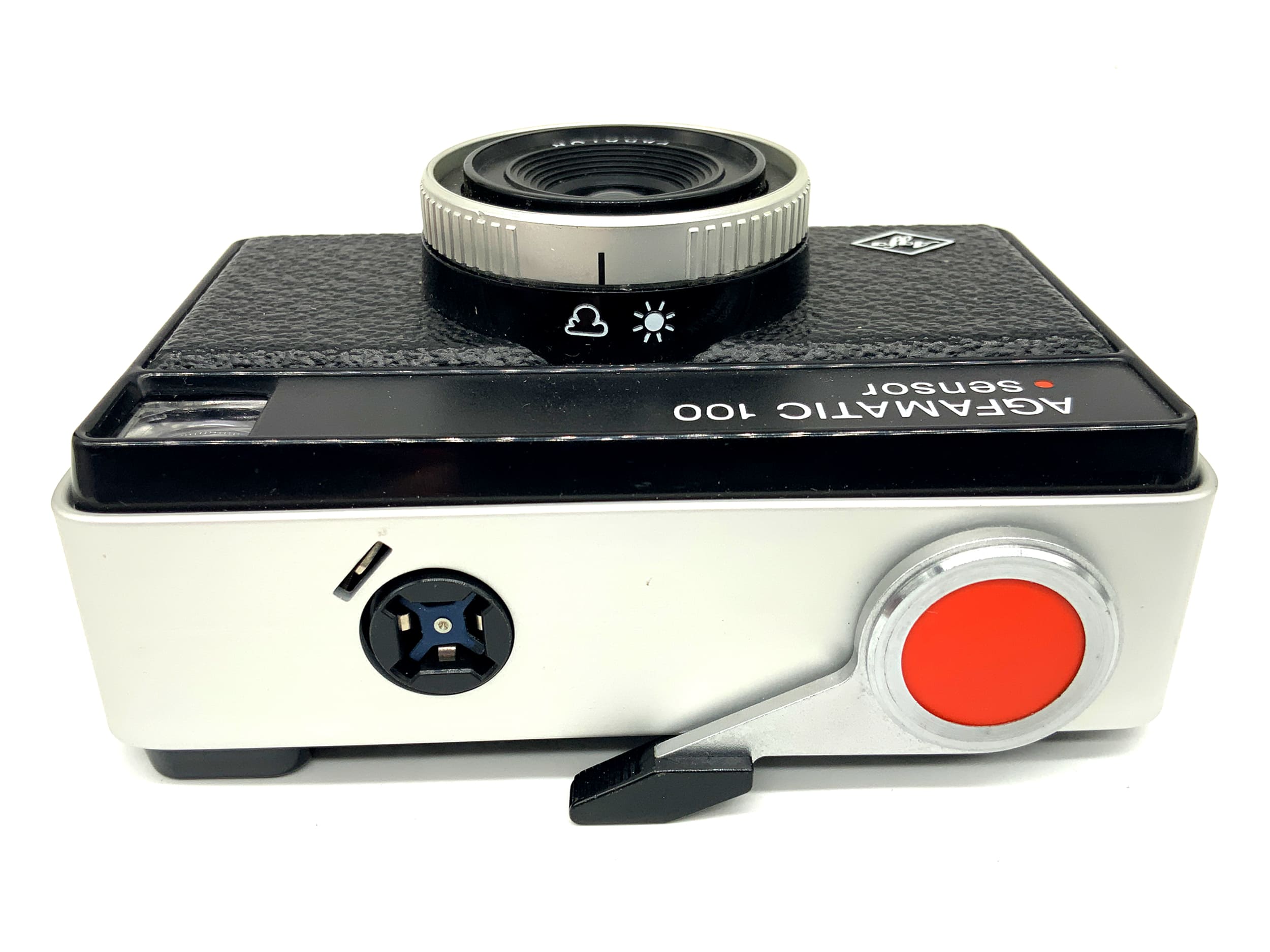 Agfa Agfamatic 100 sensor Sucherkamera mit Colorstar Parator Analogkamera