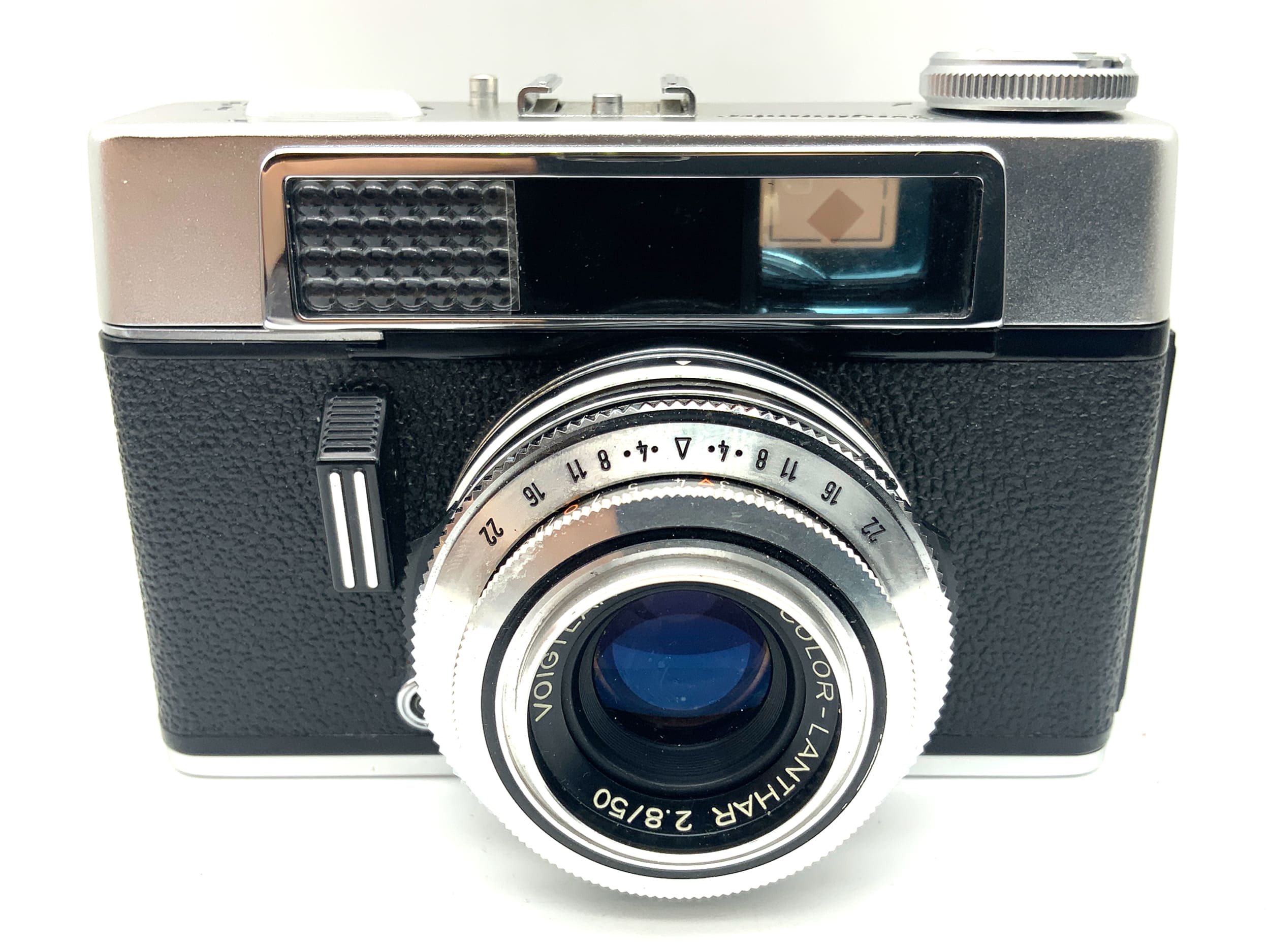 Voigtländer Vitoret LR Sucherkamera mit Color-Lanthar 2.8/50 Prontor 300 LK