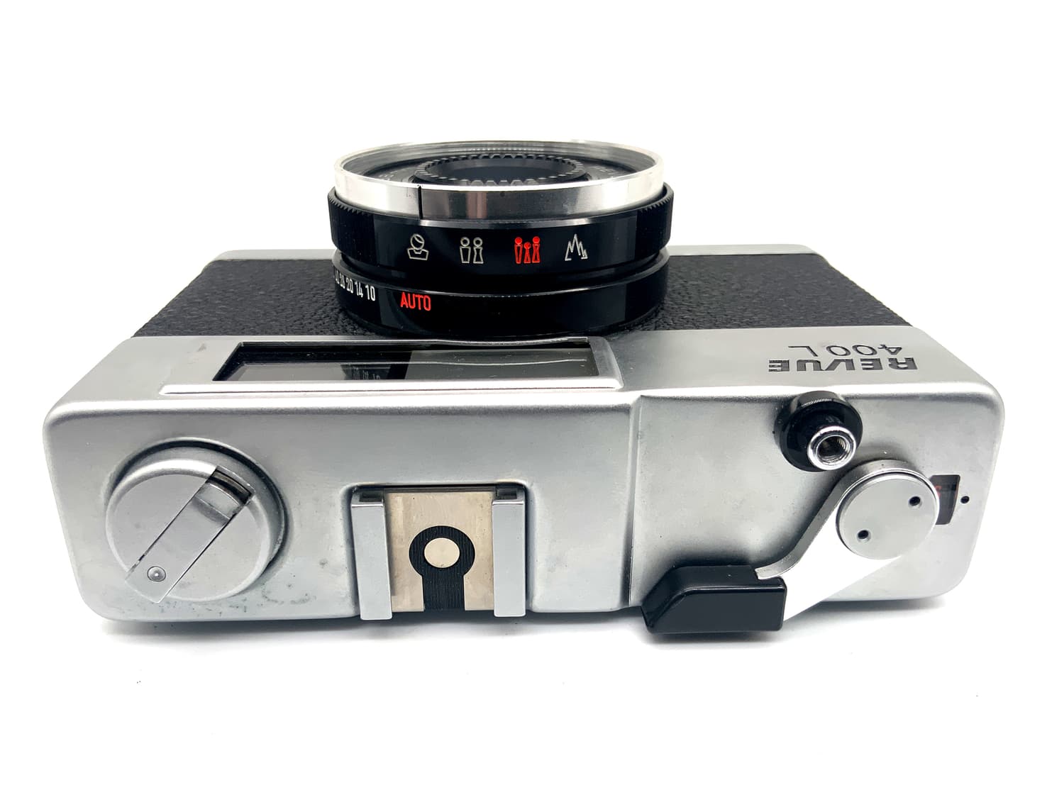Revue 400L Sucherkamera mit Revuenon 38mm 1:2.8 Kompaktkamera Analogkamera