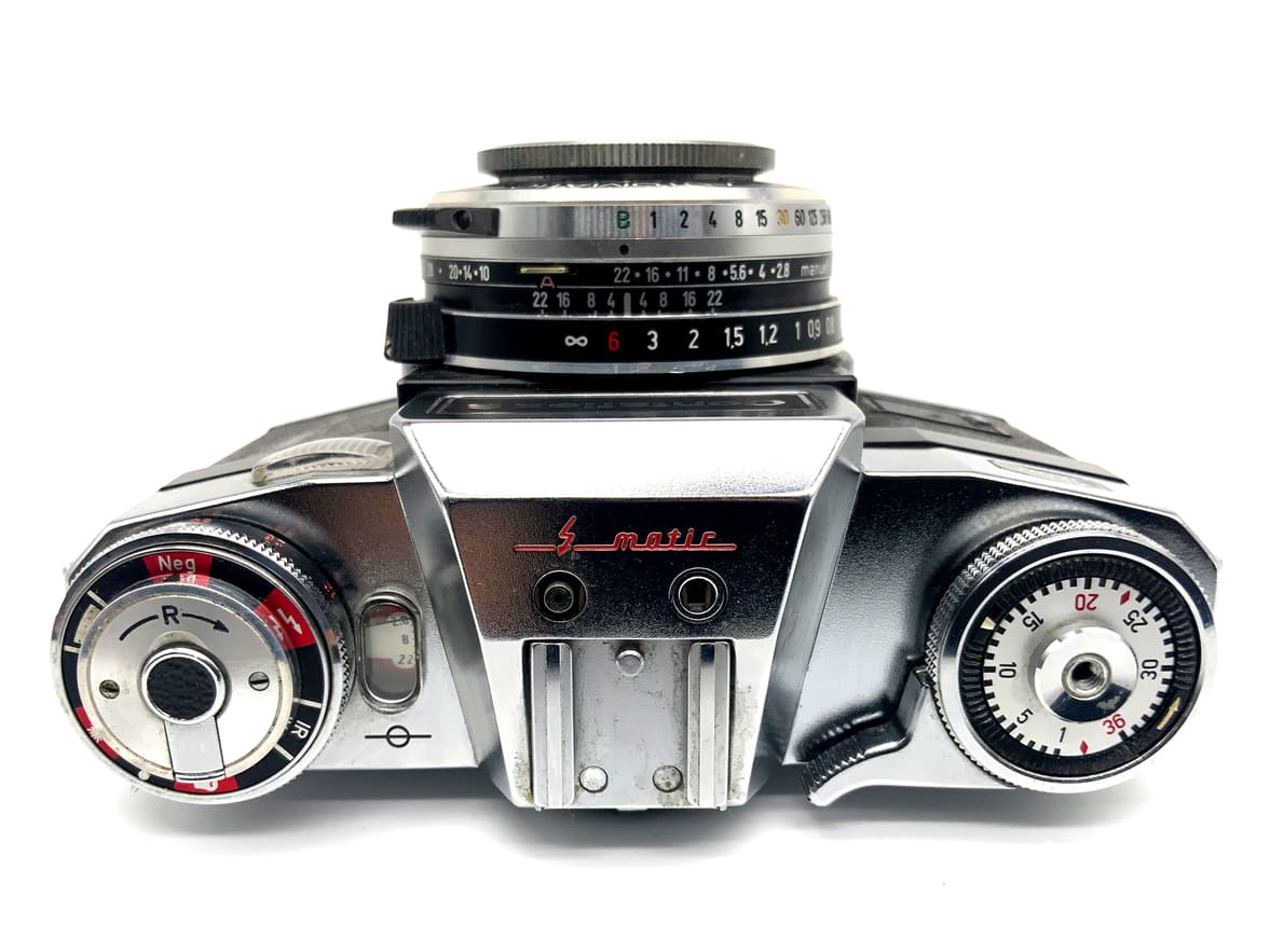 Zeiss Ikon Contaflex S Sucherkamera mit Automatic Tessar2.8/50 Analogkamera