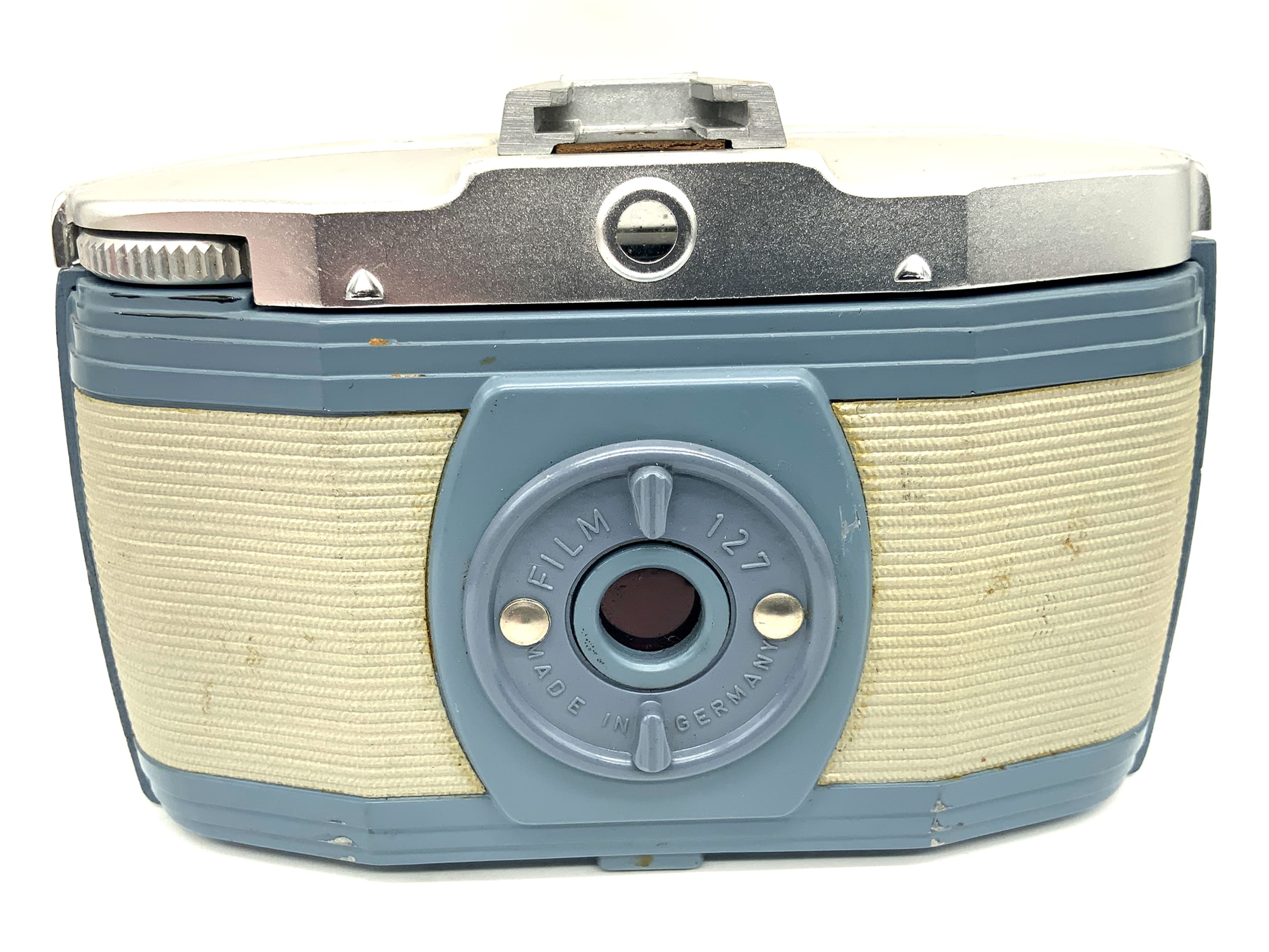 Bilora Bella Sucherkamera mit Achromat 1:8 Synchro-Flash Analogkamera