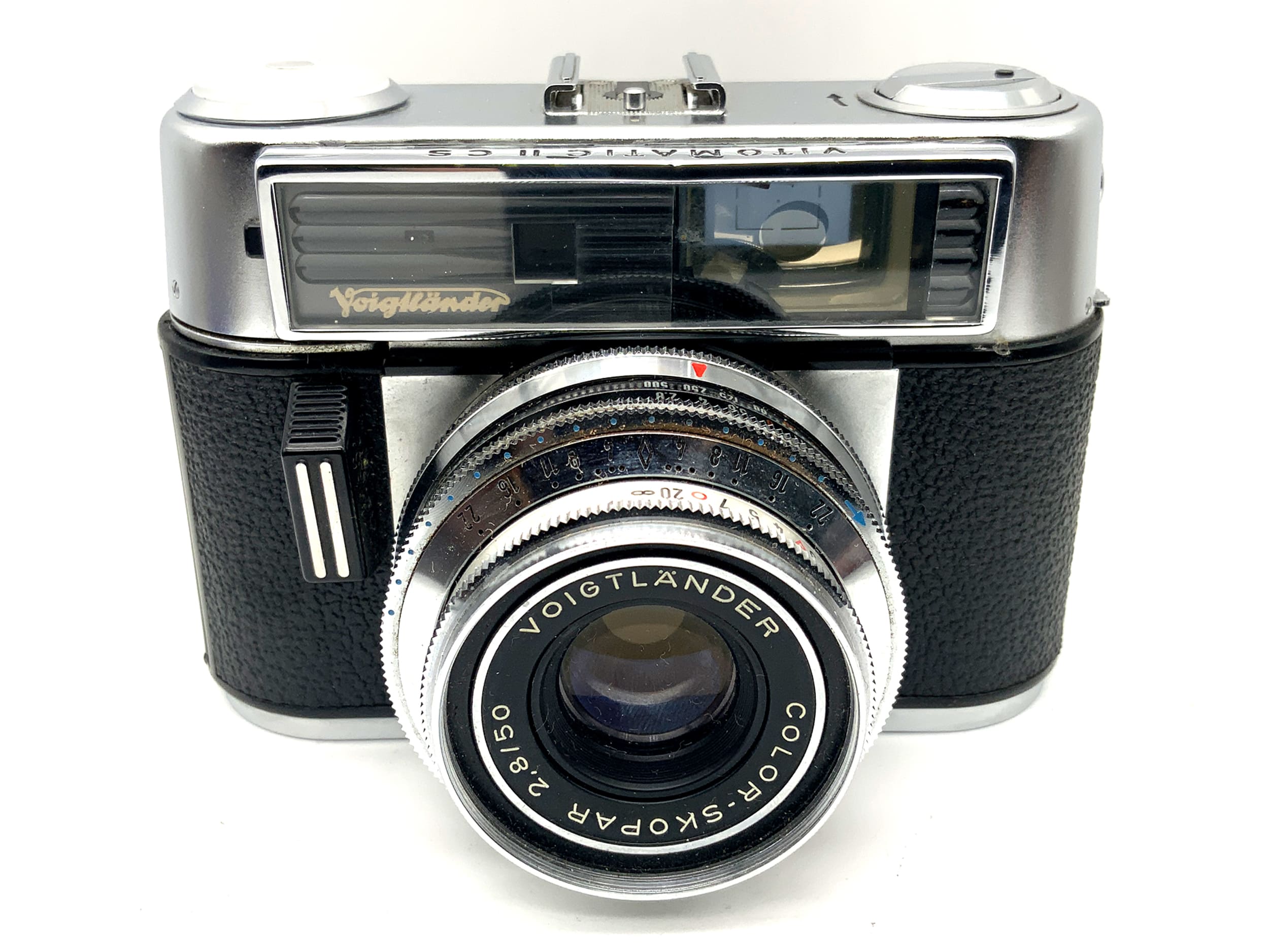 Voigtländer Vitomatic II CS Sucherkamera Color-Skopar 2.8/50 Prontor 500 SLK