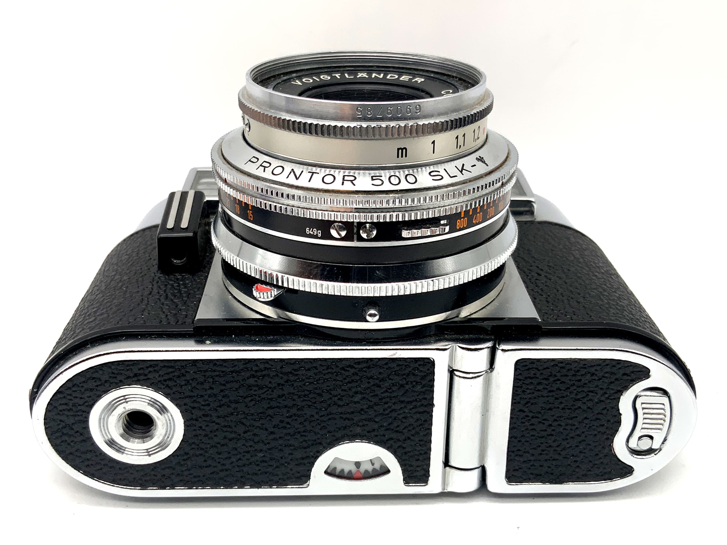 Voigtländer Vitomatic II CS Sucherkamera Color-Skopar 2.8/50 Prontor 500 SLK