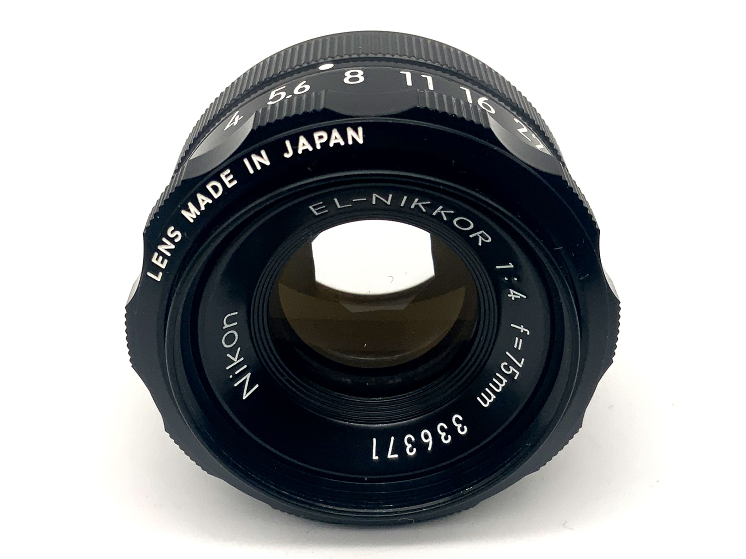 Nikon EL-Nikkor 75mm 1:4 Vergrößerungsobjektiv Enlarging lens (M39)