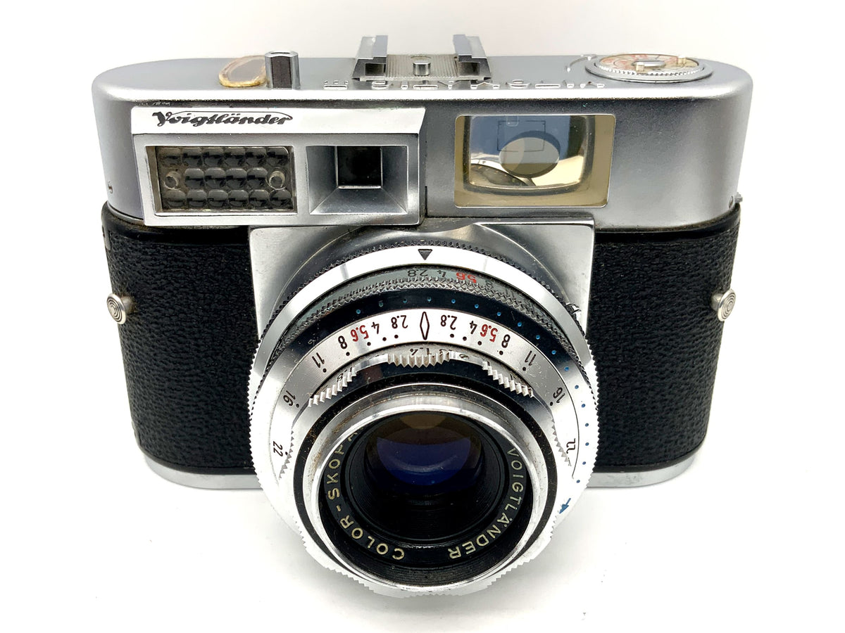 Voigtländer Vitomatic II Messsucherkamera mit Color-Skopar 2.8/50 Prontor SLK-V