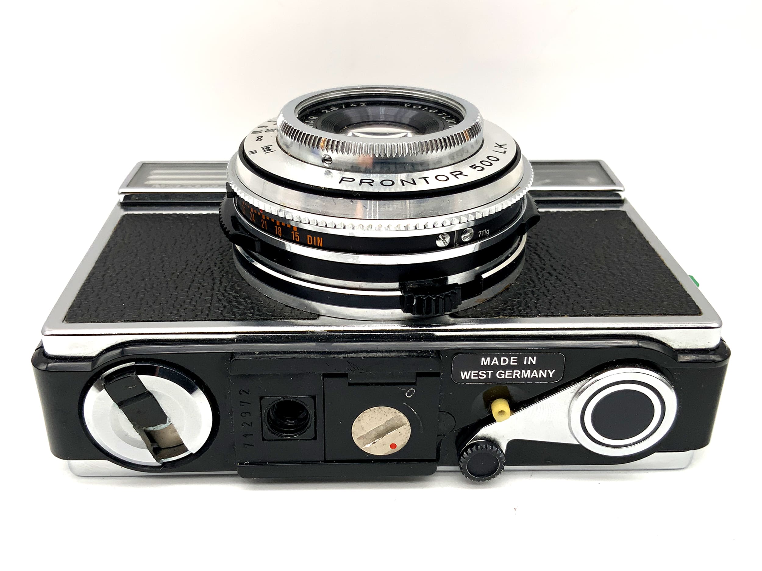 Voigtländer Vitessa 500S Sucherkamera mit Color-Lanthar 2.8/42 Prontor 500 LK