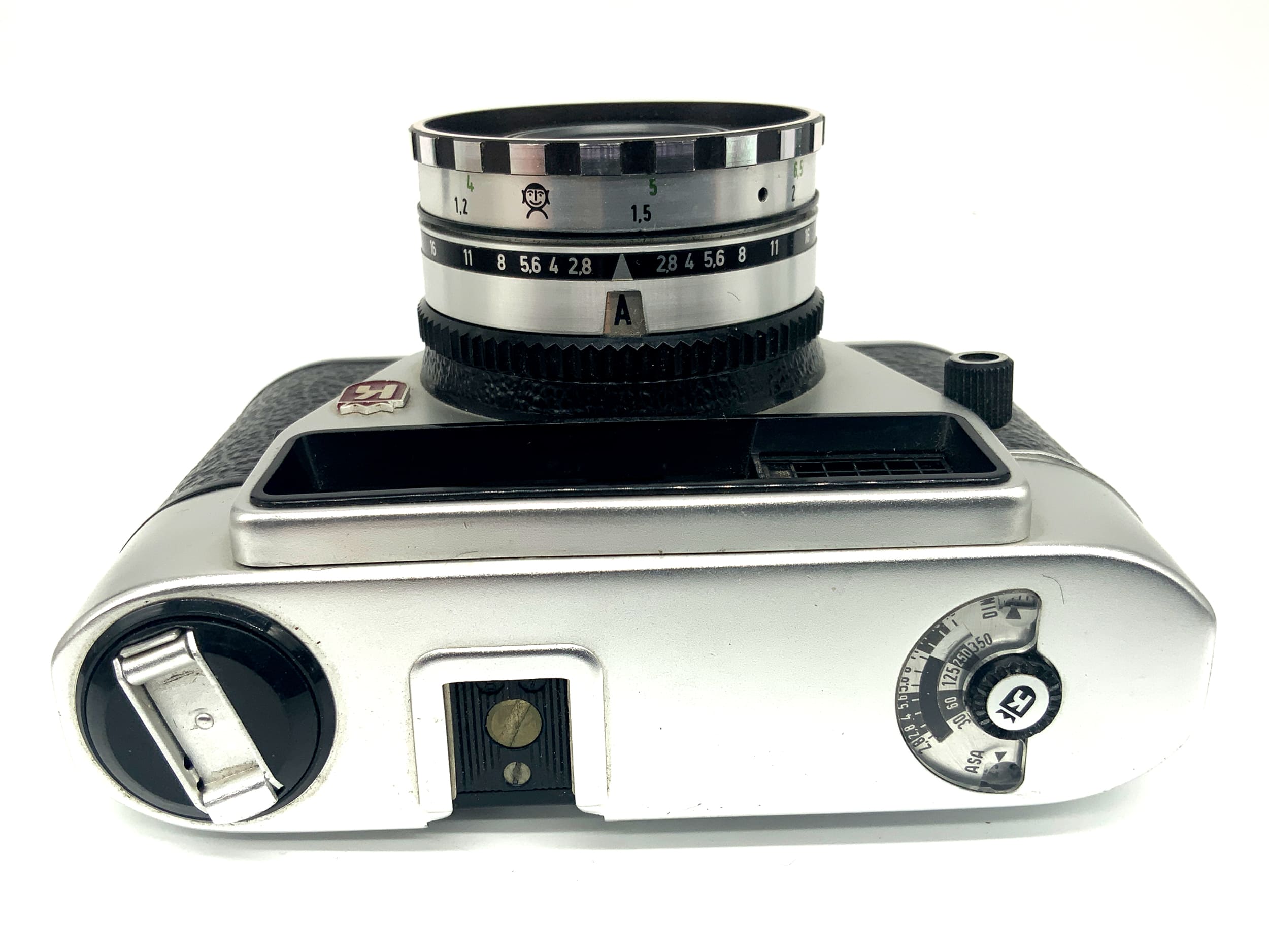 King KG Olymatic Ia Sucherkamera mit Color-Isconar 45mm 1:2.8 Analogkamera