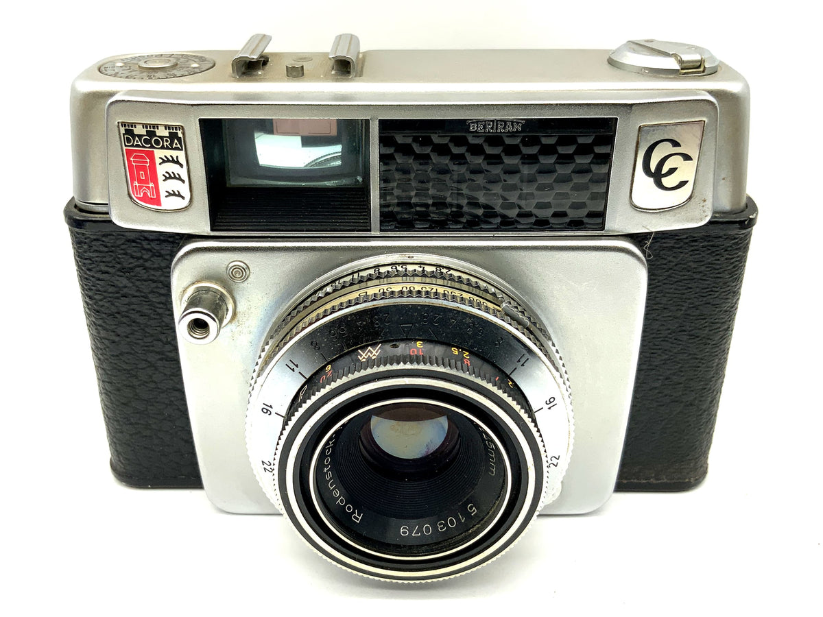 Appareil photo Dacora CC avec viseur et objectif Rodenstock-Ysarex 1:2.8/45 Prontor-Matic