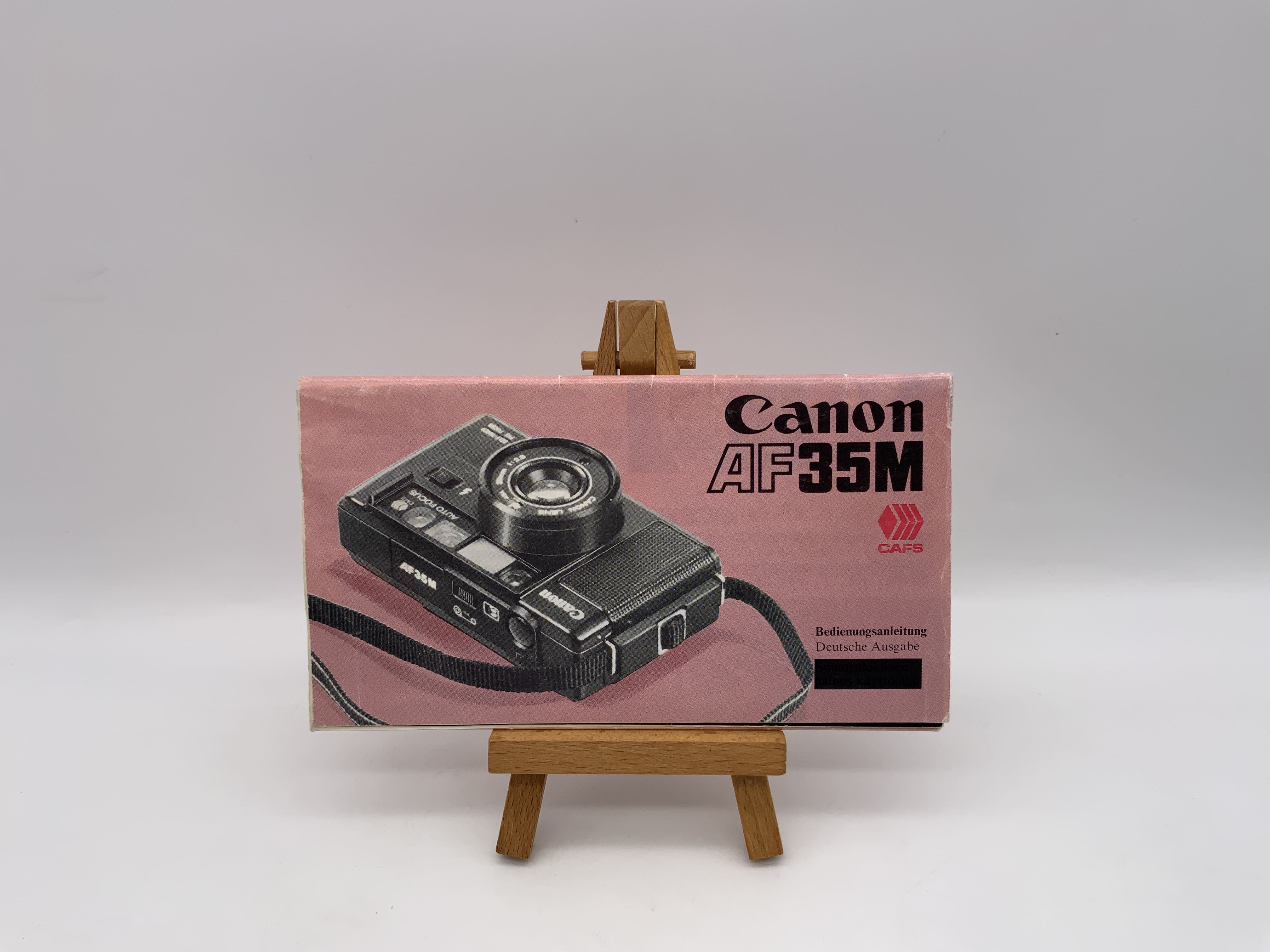 Canon AF 35M Gebrauchsanweisung Instruction Manual Bedienungsanleitung Deutsch