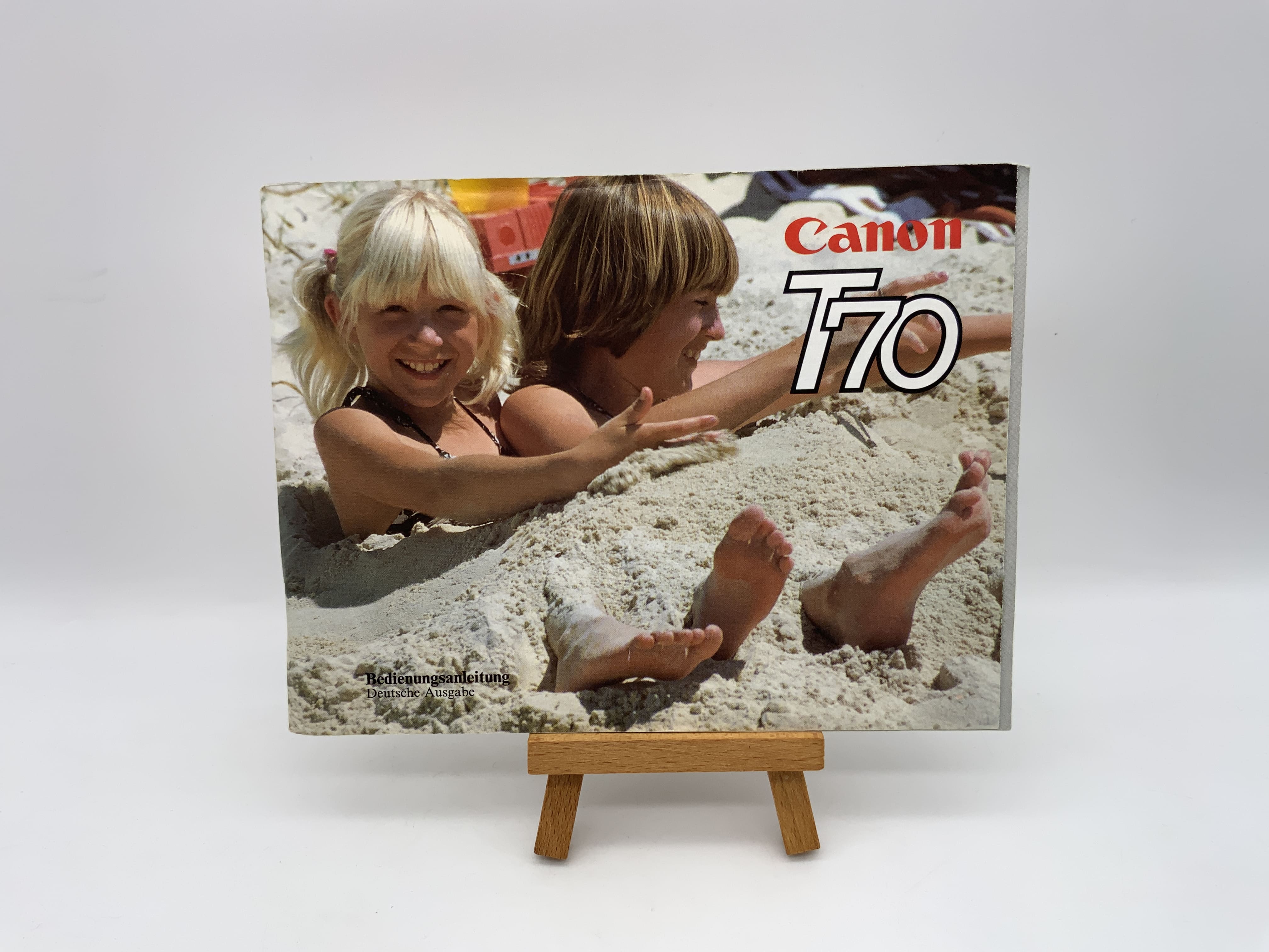 Canon T70 Gebrauchsanweisung Instruction Manual Bedienungsanleitung Deutsch