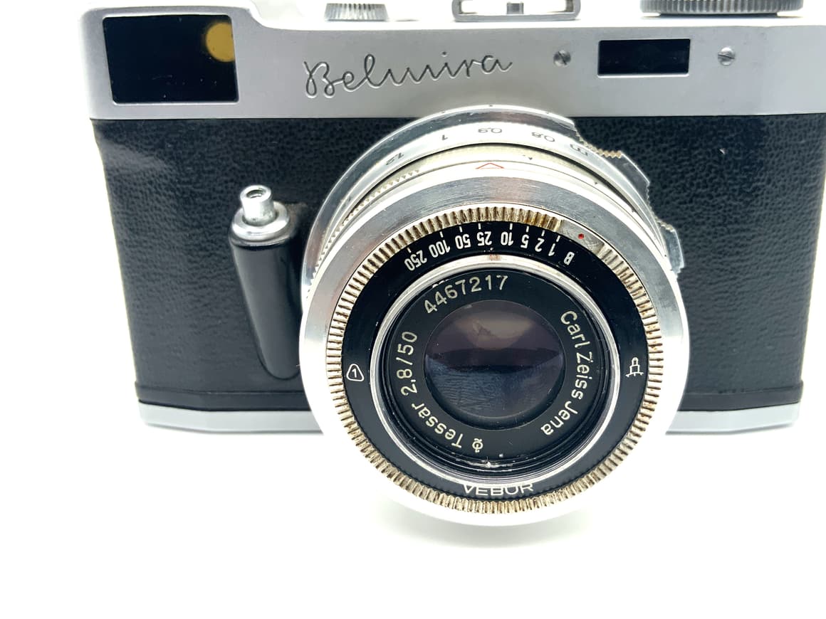 Welta Belmira Sucherkamera mit Carl Zeiss Tessar 2.8/50 Analogkamera