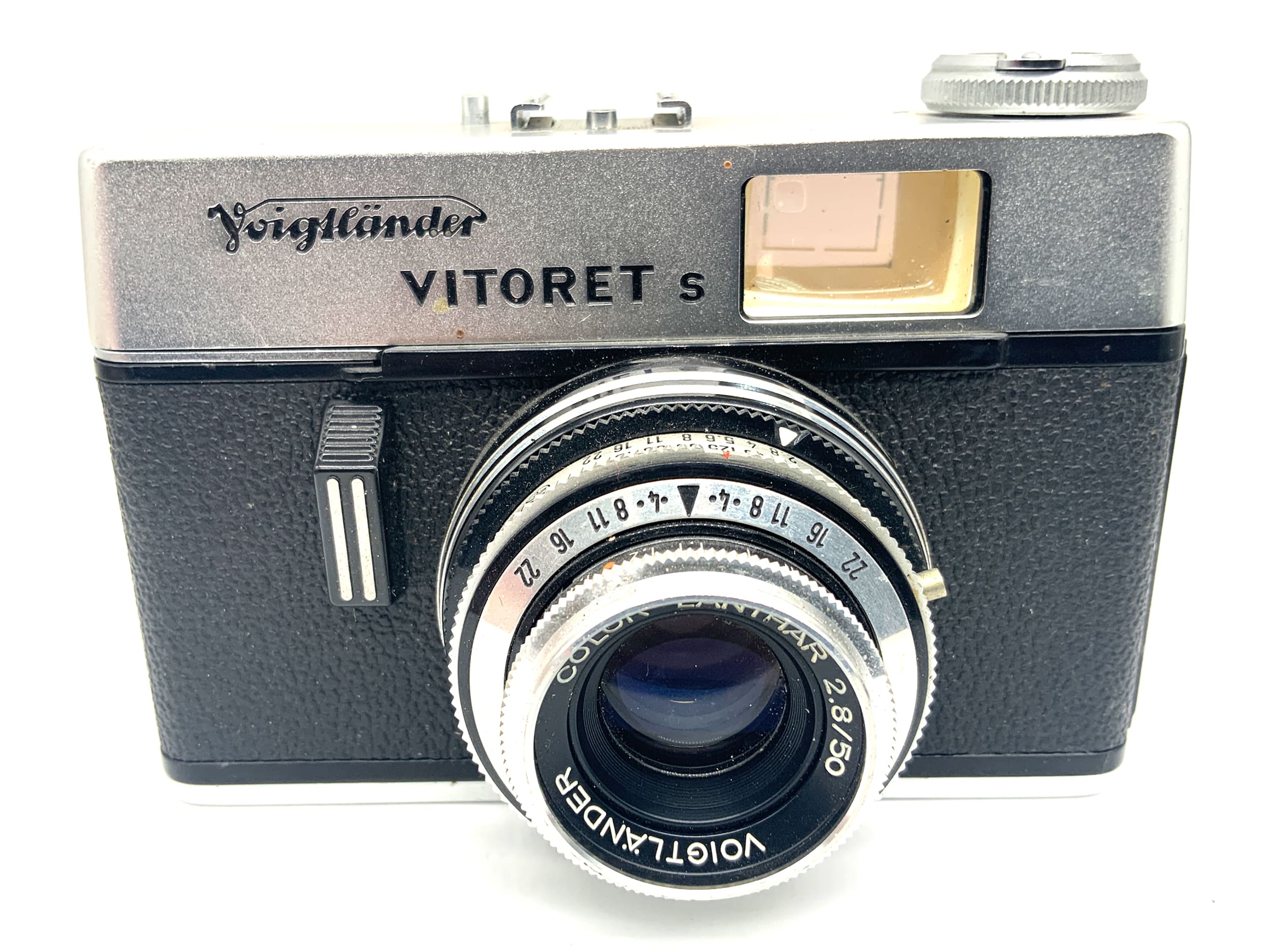 Voigtländer Vitoret s Sucherkamera mit Color-Lanthar 50mm 1:2.8 Prontor 250 S