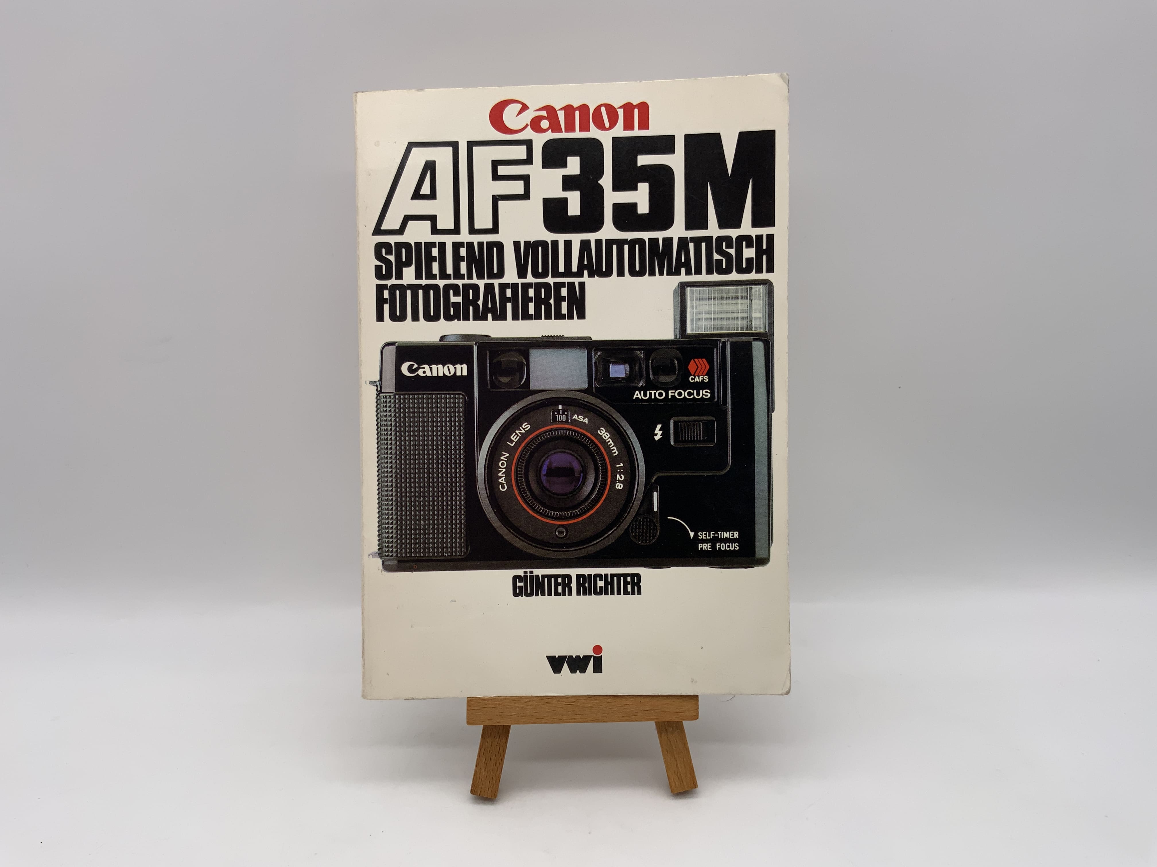 Canon AF 35M Spielend Vollautomatisch Günter Richter Bedienungsanleitung Deutsch