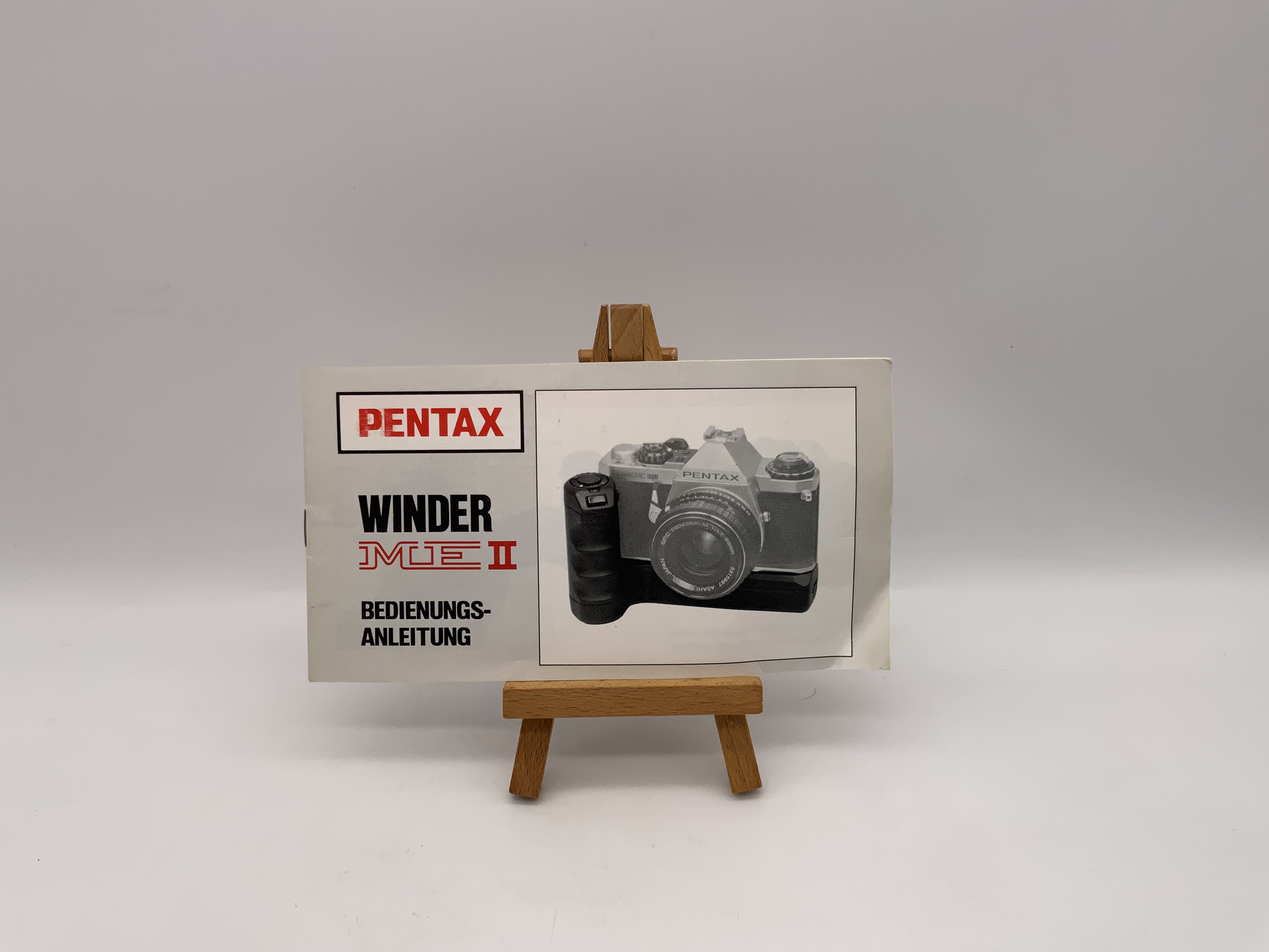 Pentax Winder ME II Gebrauchsanweisung Instruction Bedienungsanleitung Deutsch