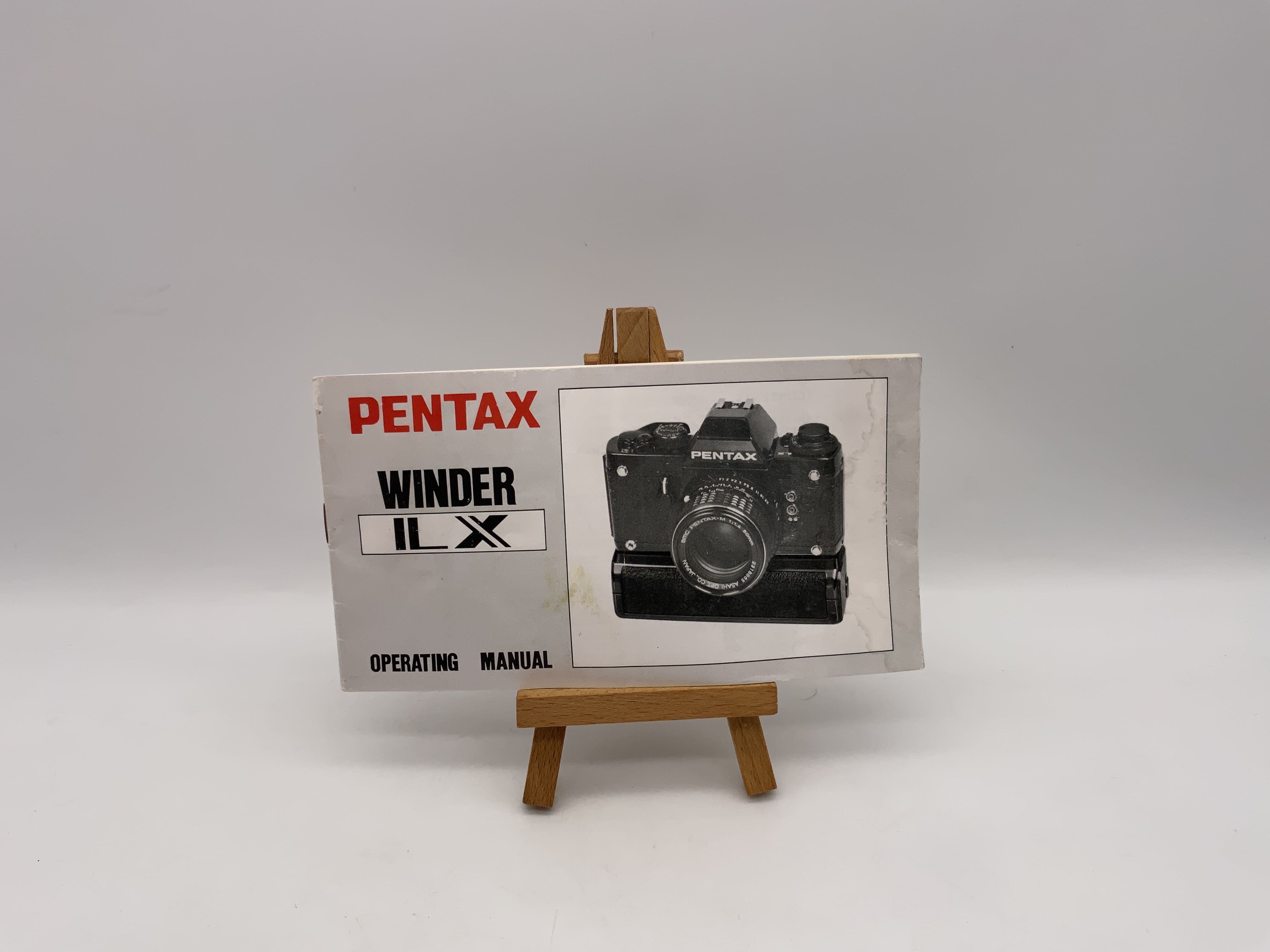 Pentax Winder IL X Gebrauchsanweisung Instruction Bedienungsanleitung Englisch