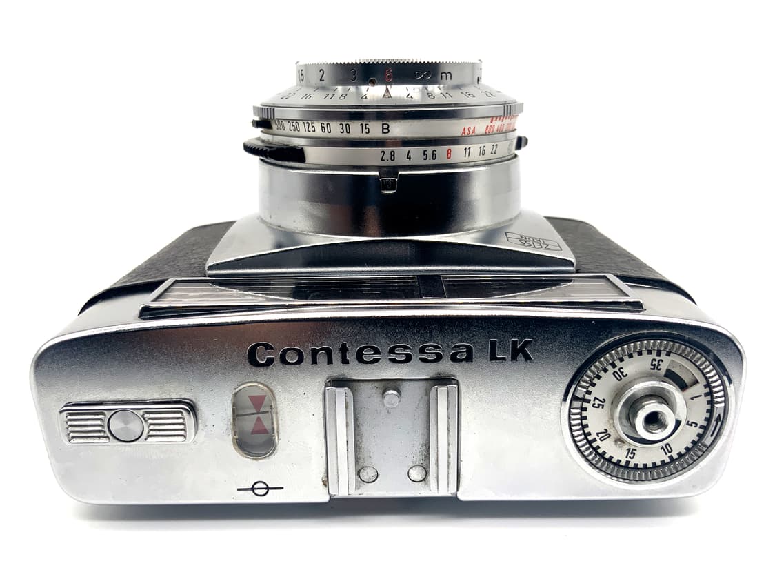 Zeiss Ikon Contessa LK Sucherkamera mit Tessar 2.8/50mm Analogkamera