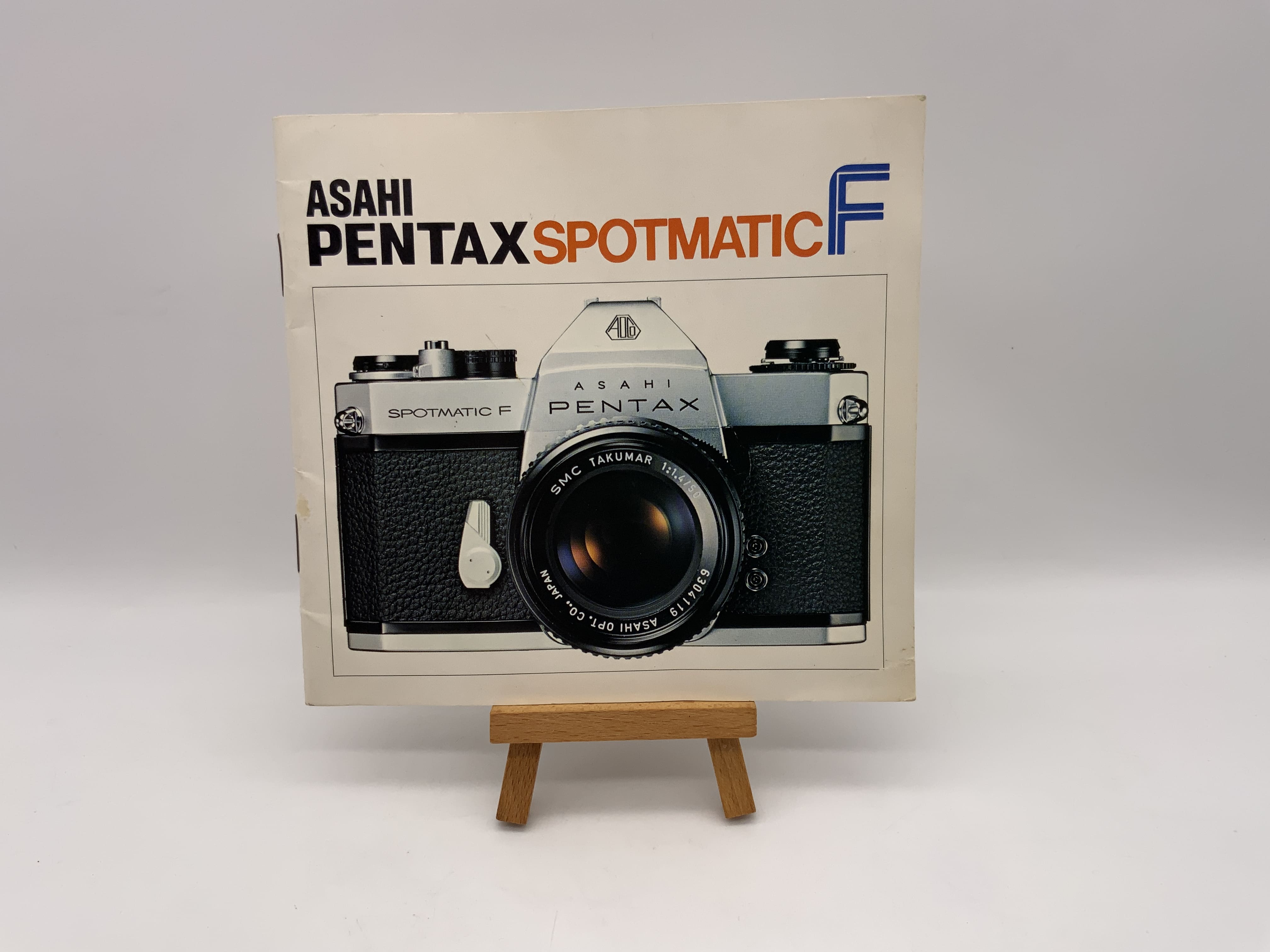 Asahi Pentax Spotmatic F Gebrauchsanweisung Bedienungsanleitung Englisch