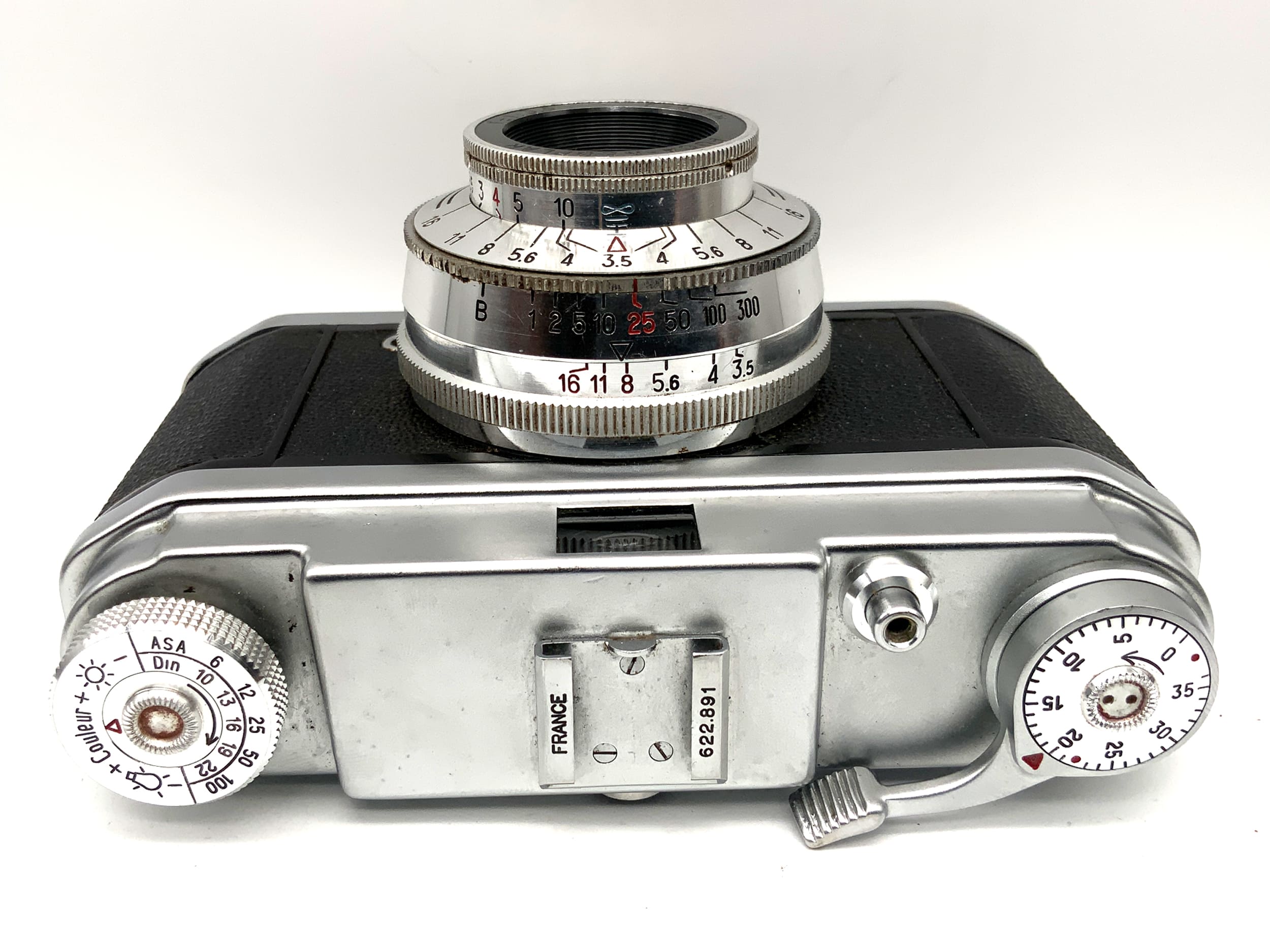 Foca Sport Sucherkamera mit Neoplar 1:3.5/4.5cm Kompaktkamera Analogkamera