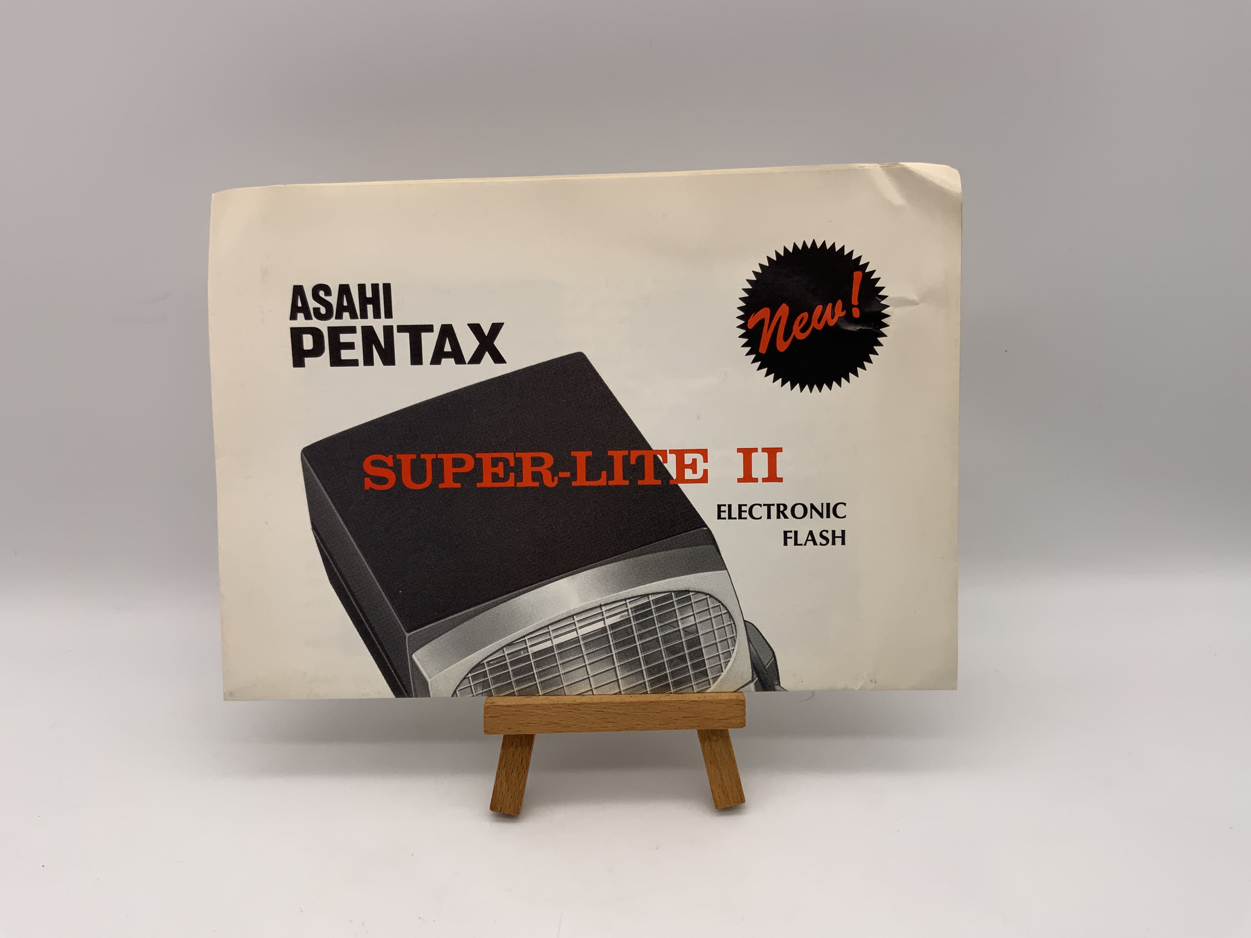 Asahi Pentax Super Lite II Electronic Flash Broschüre Englisch