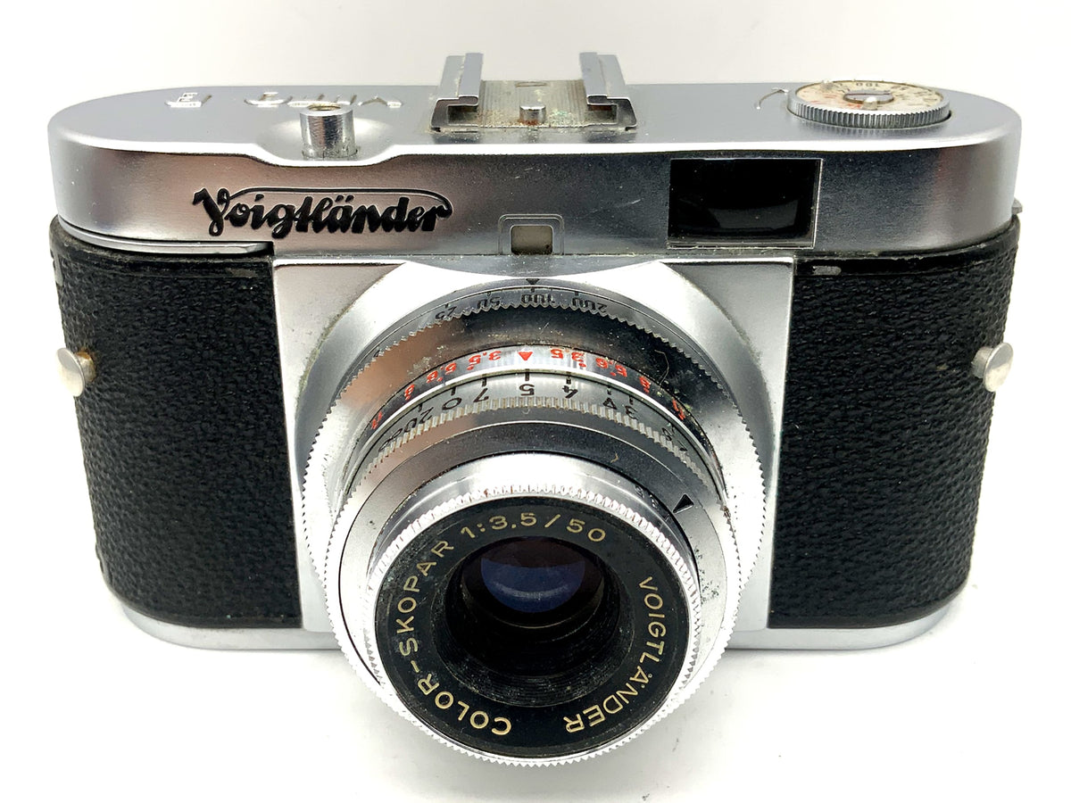 Caméra à viseur Voigtländer Vito B avec caméra analogique Color-Skopar 1:3,5/50 Pronto