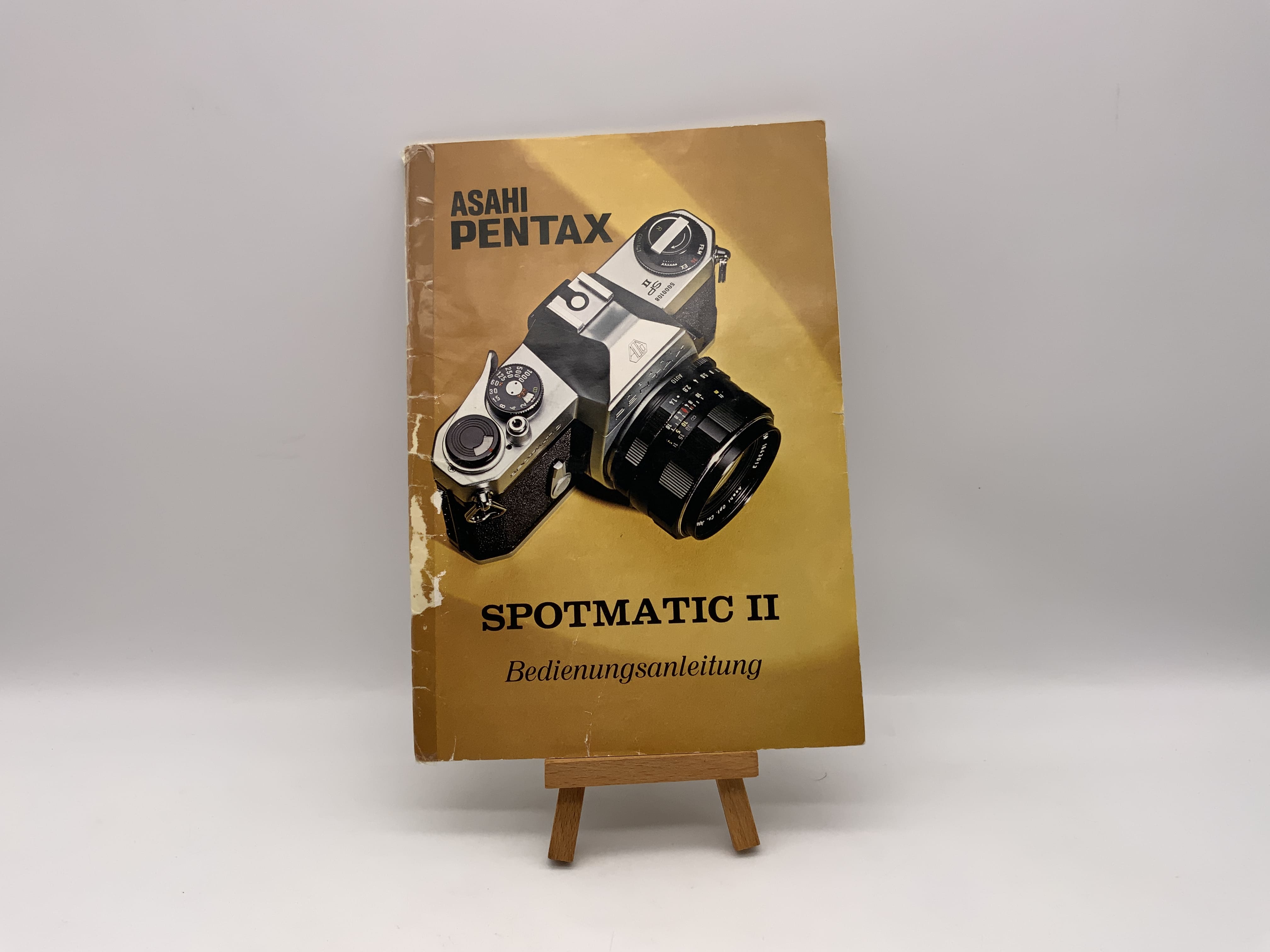 Asahi Pentax Spotmatic II Gebrauchsanweisung Bedienungsanleitung Deutsch