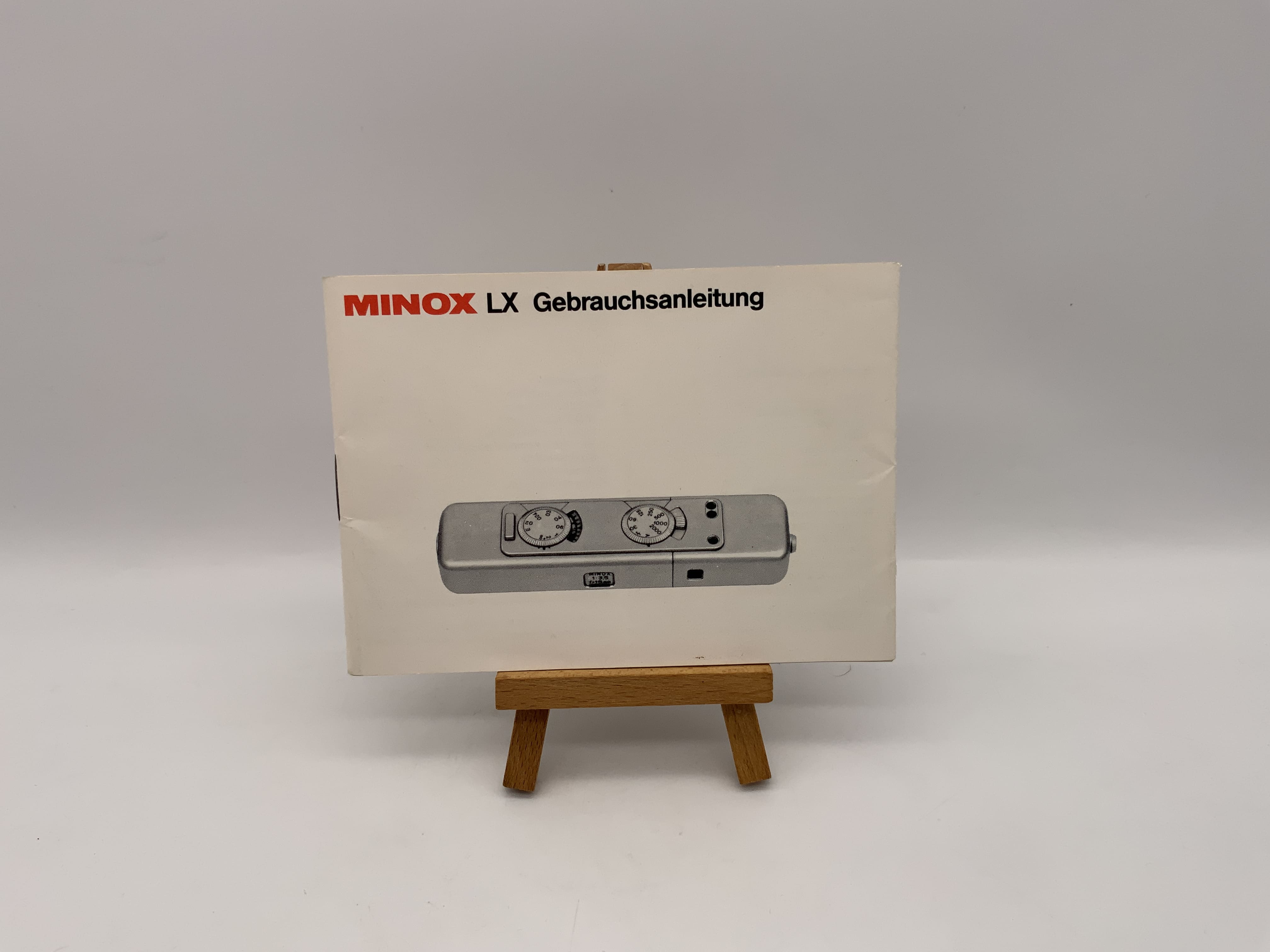 Minox LX Gebrauchsanweisung Instruction Manual Bedienungsanleitung Deutsch