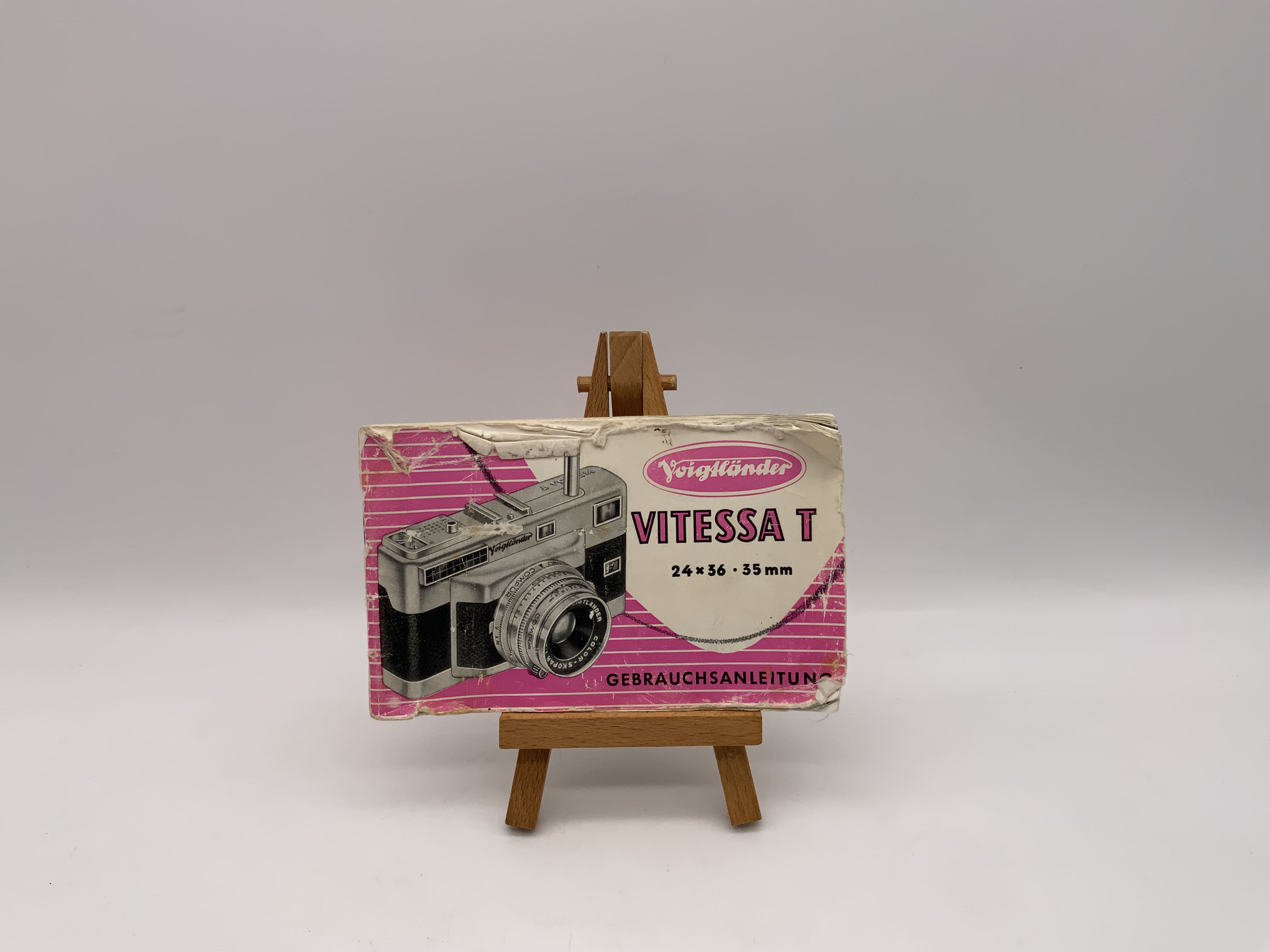 Voigtländer Vitessa T Stark gebraucht Bedienungsanleitung Deutsch