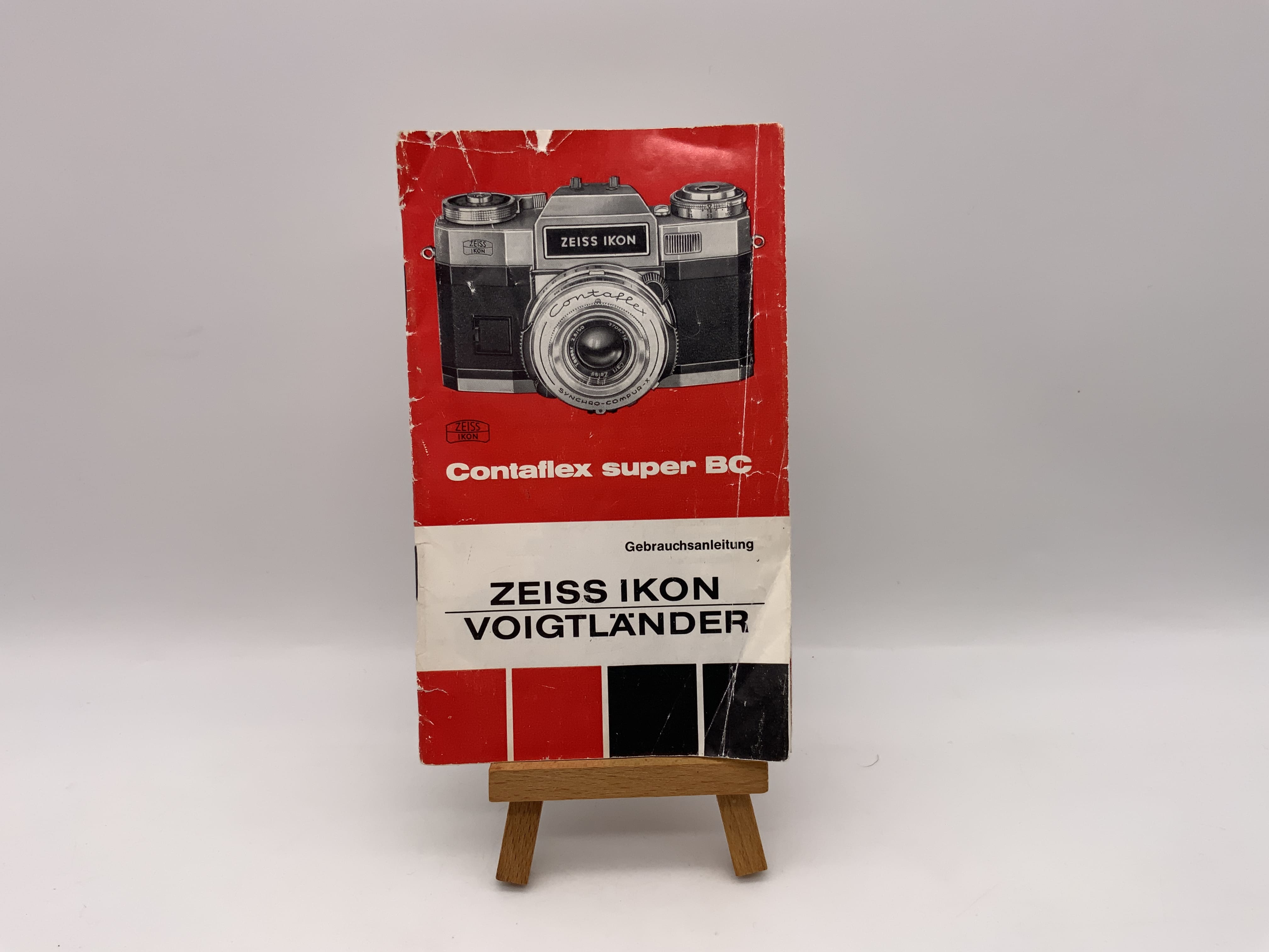 Zeiss Ikon Contaflex super BC Gebrauchsanweisung Bedienungsanleitung Deutsch