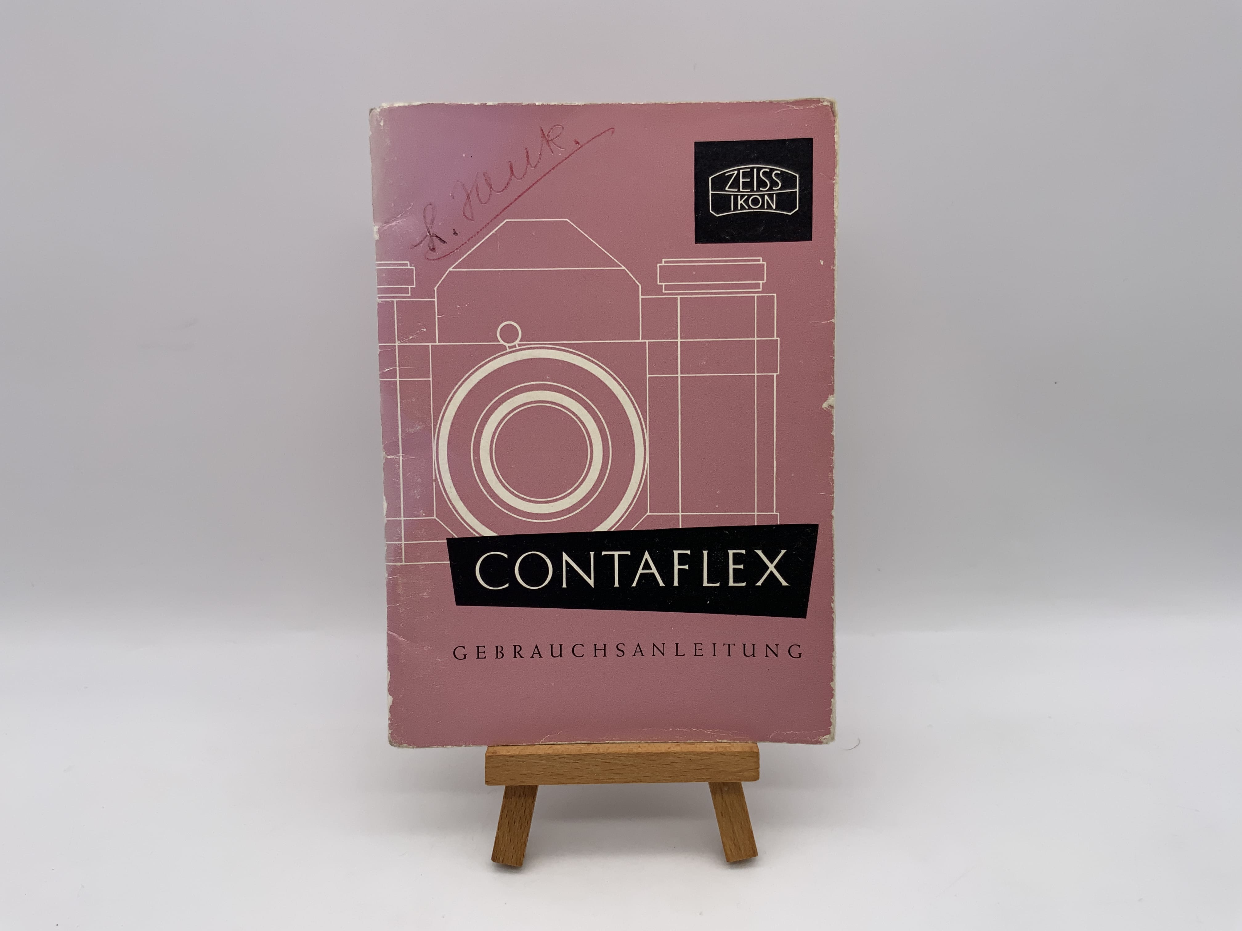 Zeiss Ikon Contaflex Gebrauchsanweisung Bedienungsanleitung Deutsch