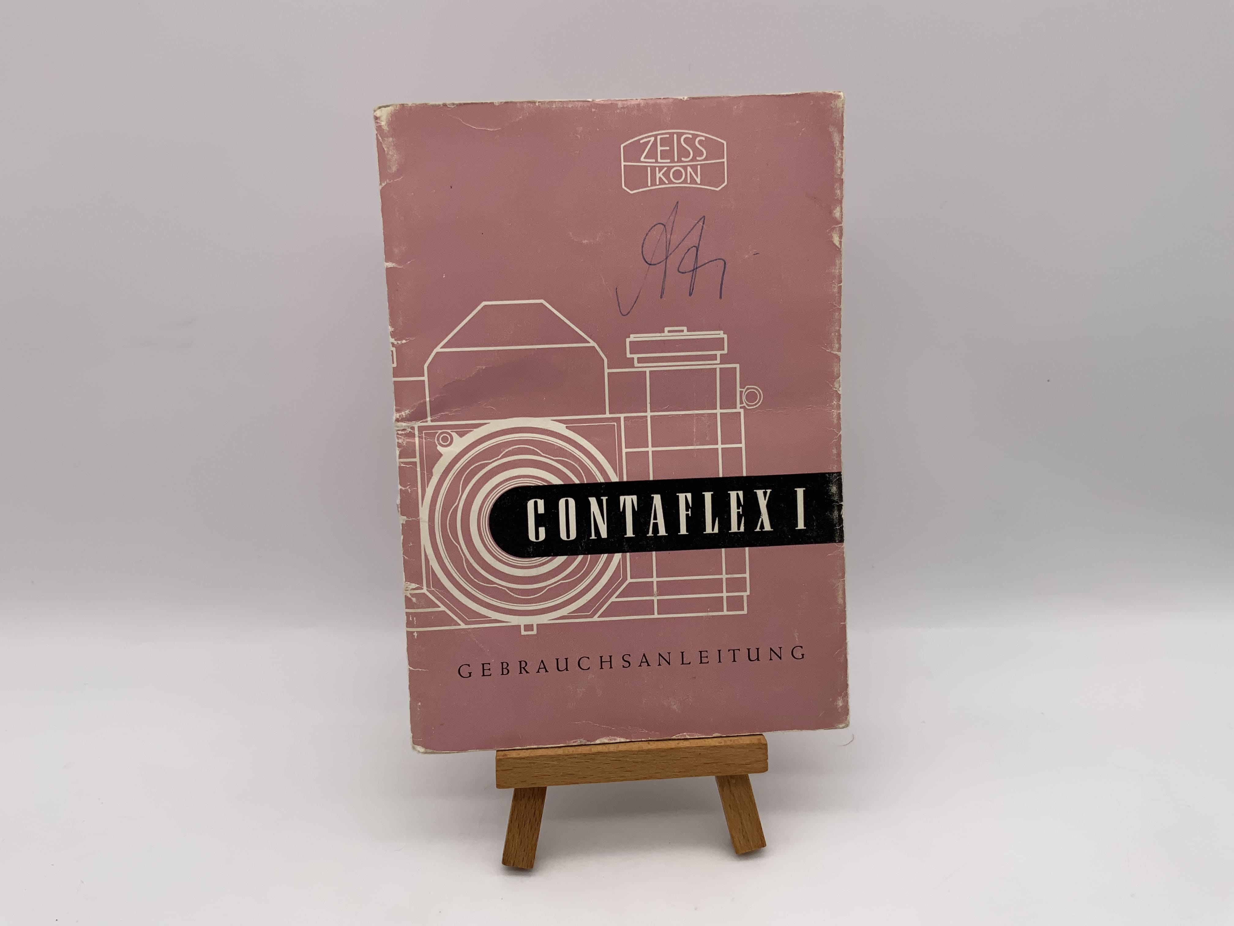 Zeiss Ikon Contaflex I Gebrauchsanweisung Bedienungsanleitung Deutsch