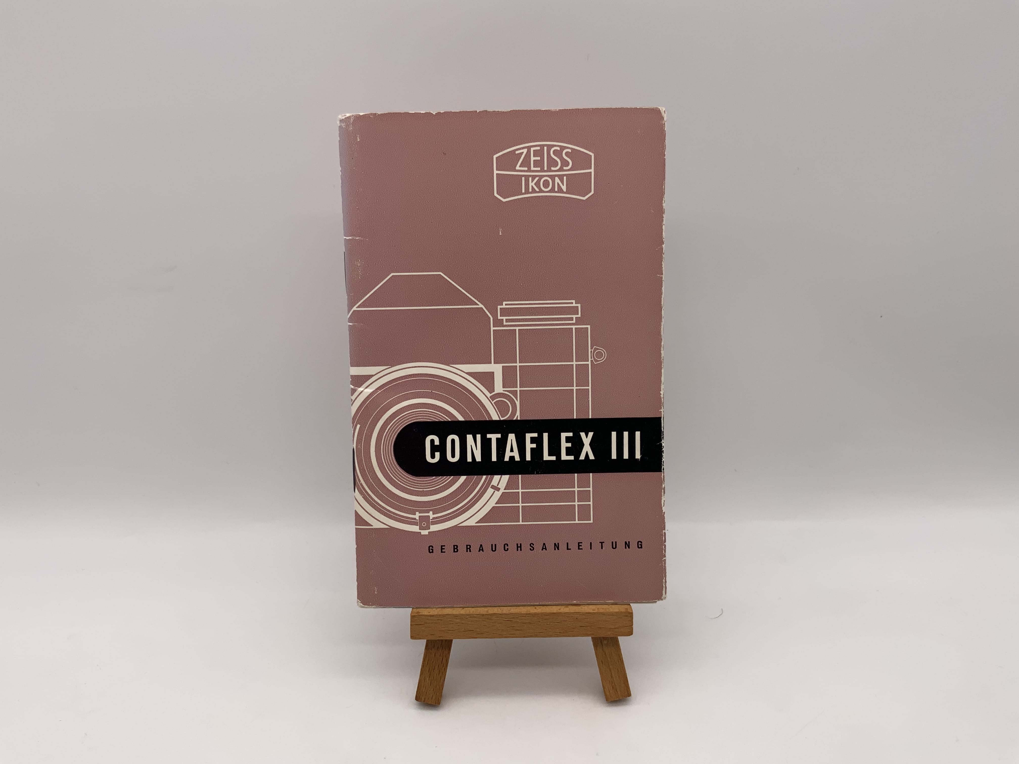 Zeiss Ikon Contaflex III Gebrauchsanweisung Bedienungsanleitung Deutsch