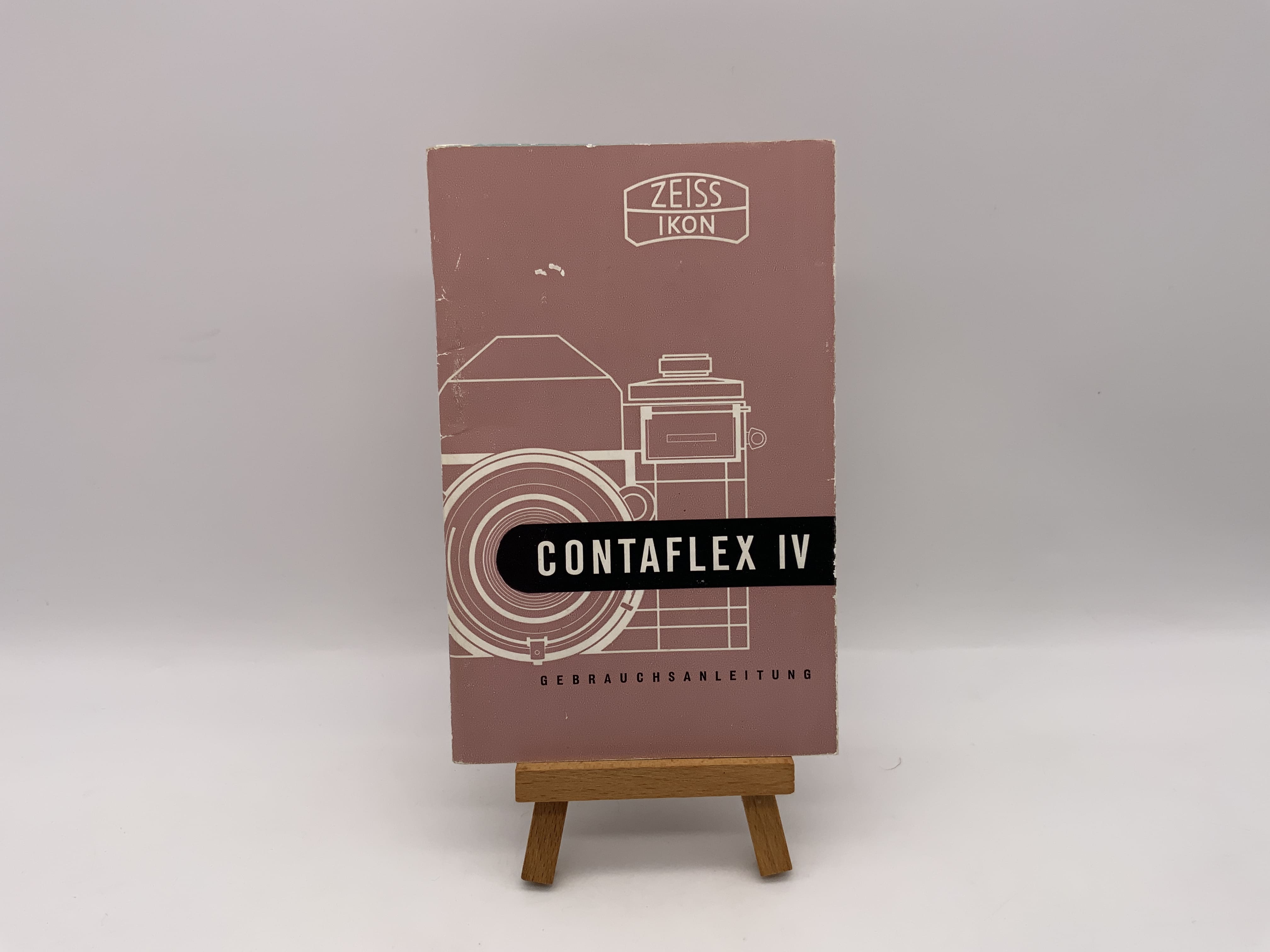Zeiss Ikon Contaflex IV Gebrauchsanweisung Bedienungsanleitung Deutsch