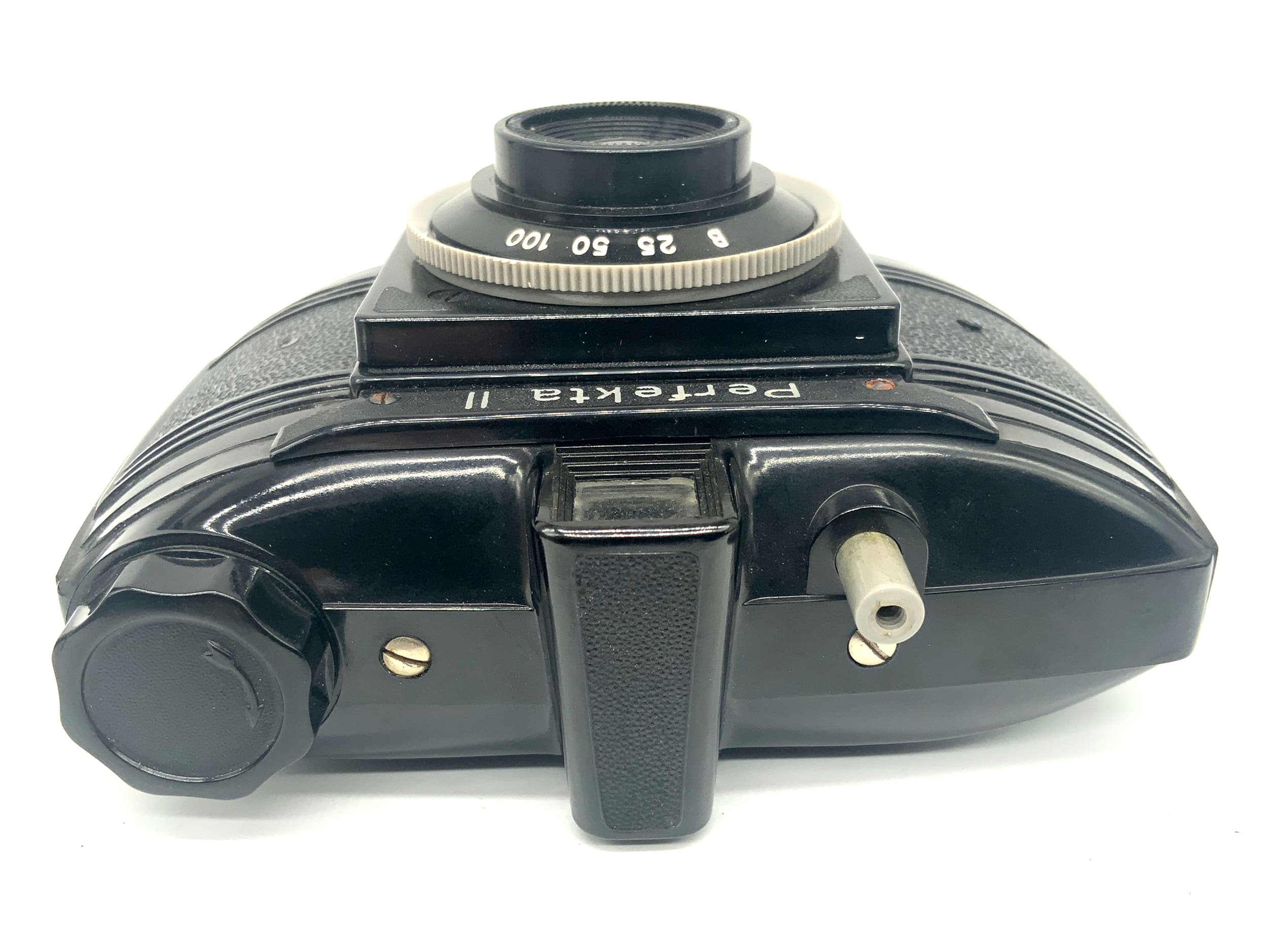 VEB Perfekta II Sucherkamera mit Achromat 80mm 1:7.7 Kompaktkamera Analogkamera