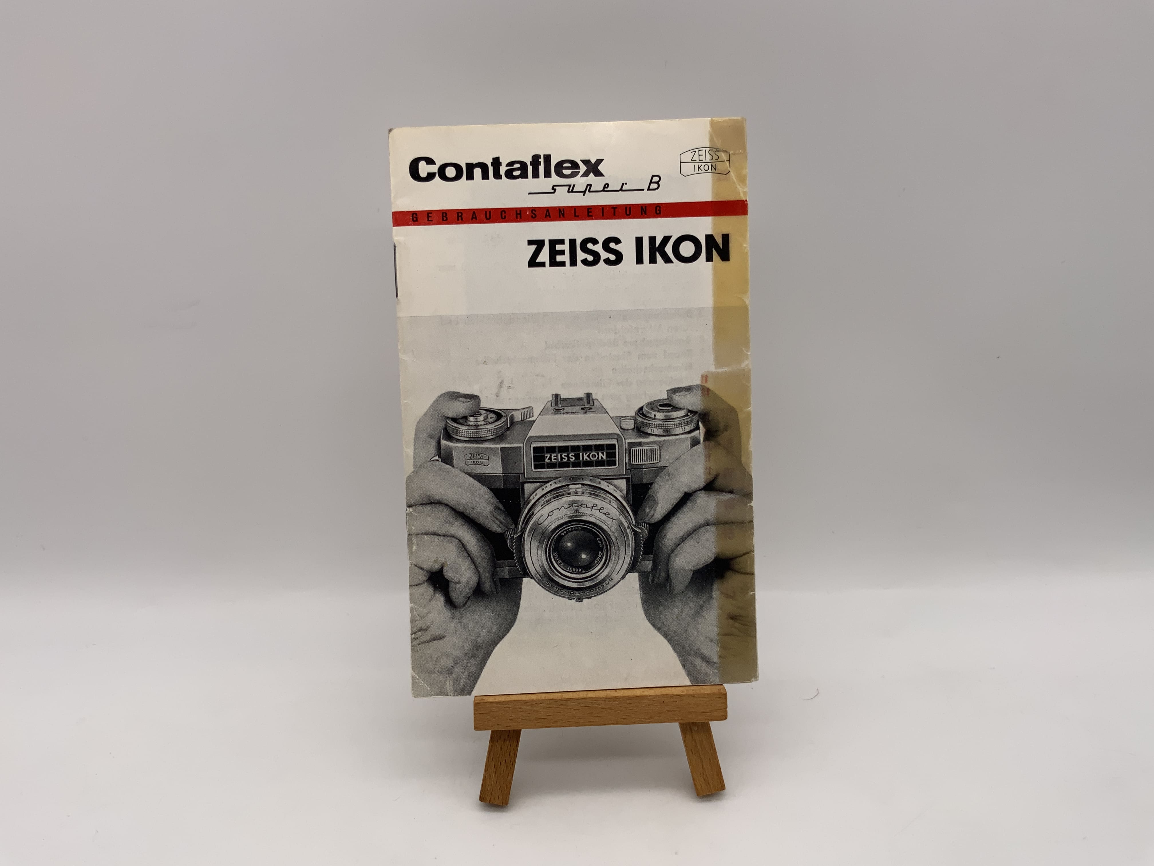 Zeiss Ikon Contaflex Super B Gebrauchsanweisung Bedienungsanleitung Deutsch