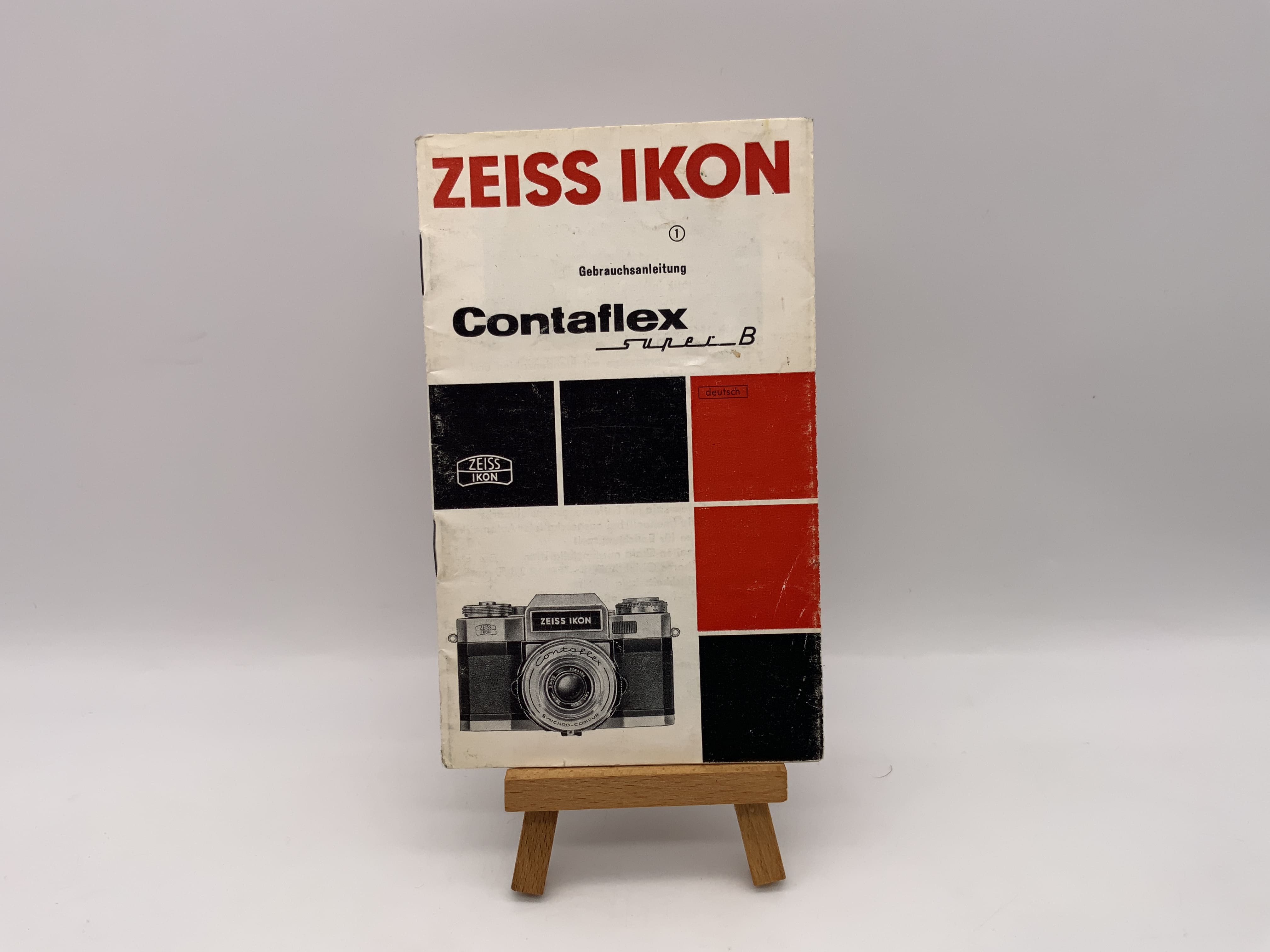 Zeiss Ikon Contaflex Super B Gebrauchsanweisung Bedienungsanleitung Deutsch