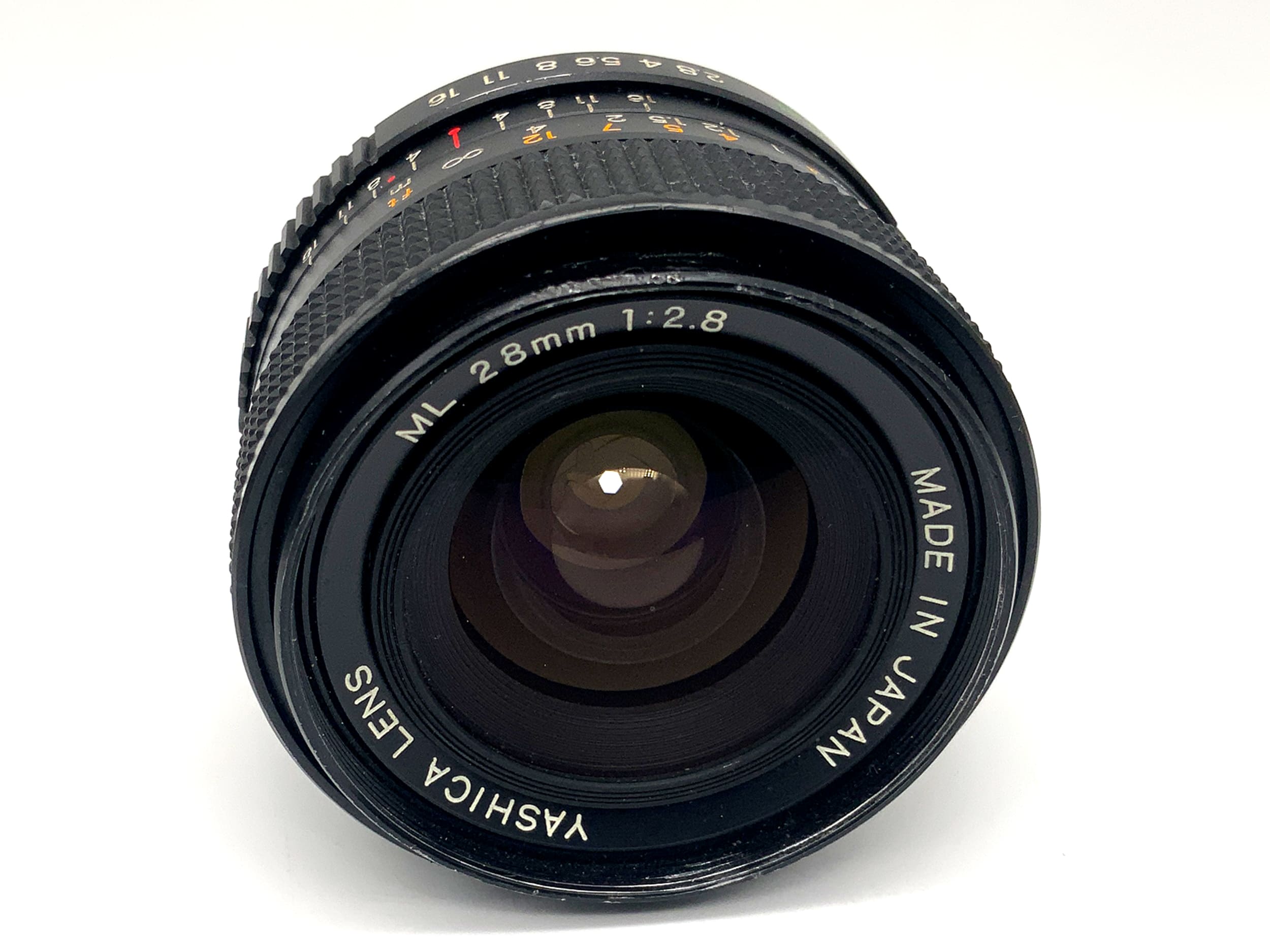 Yashica ML 28mm 1:2.8 Objektiv Festbrennweite (Yashica / Contax)