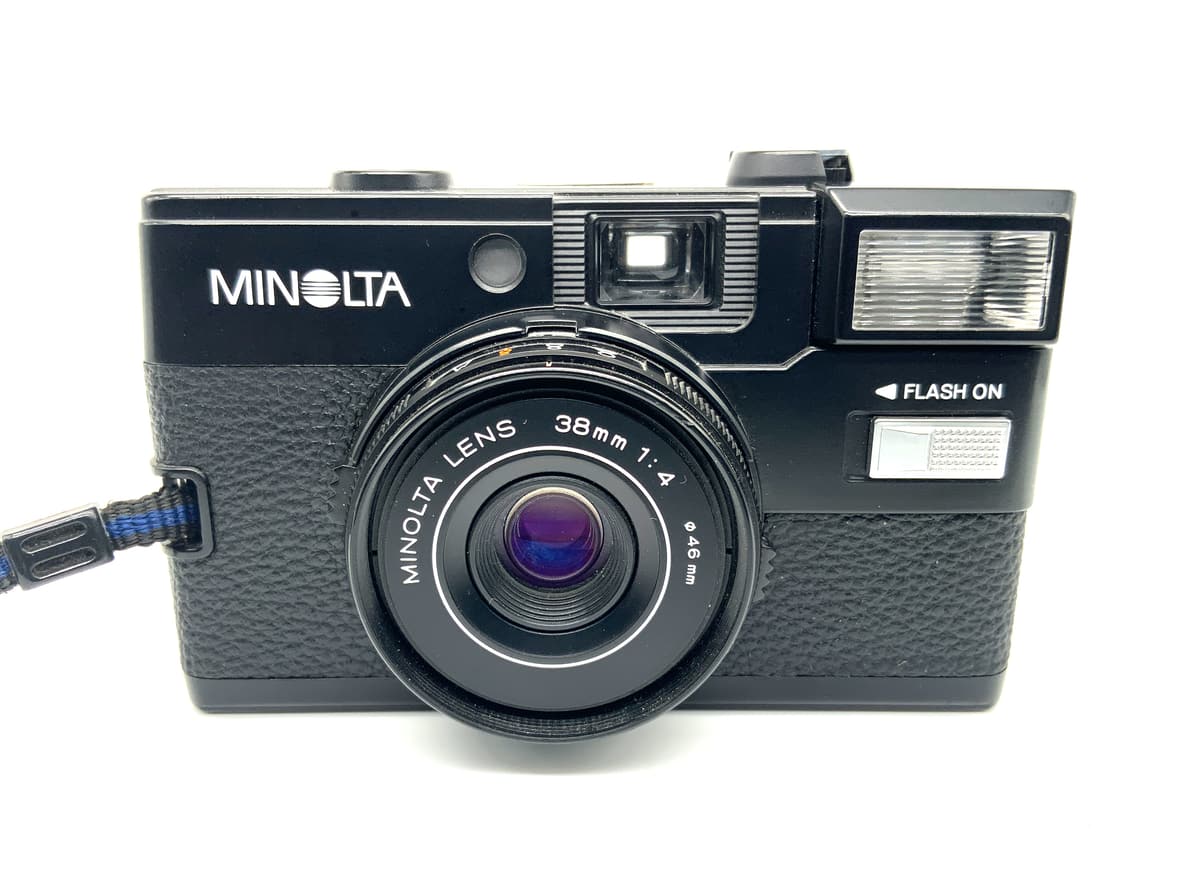 Minolta Hi-Matic GF Point&Shoot mit 38mm1:4 Kompaktkamera Analogkamera