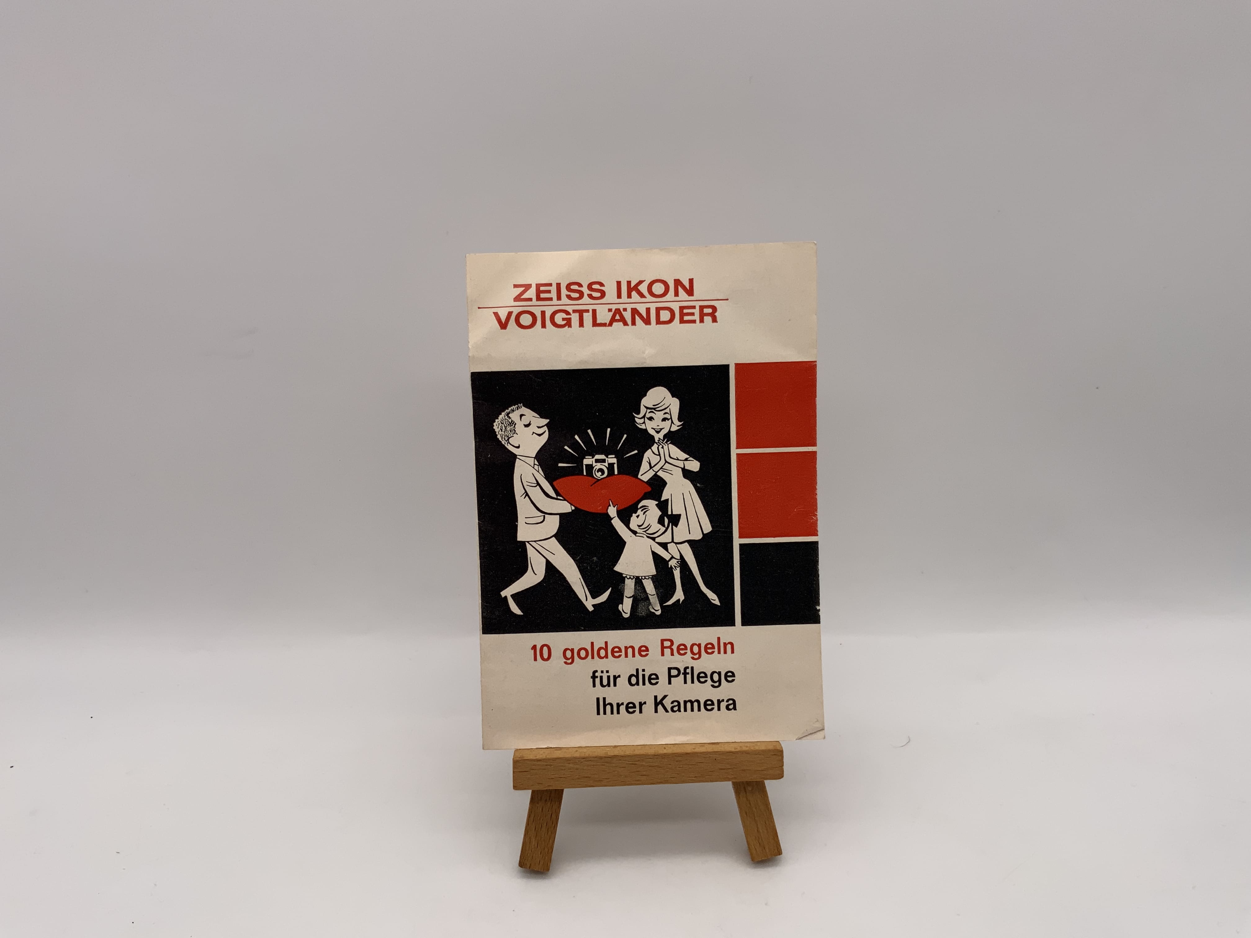 Prospekt 10 goldene Regeln für die Pflege Ihrer Kamera Deutsch