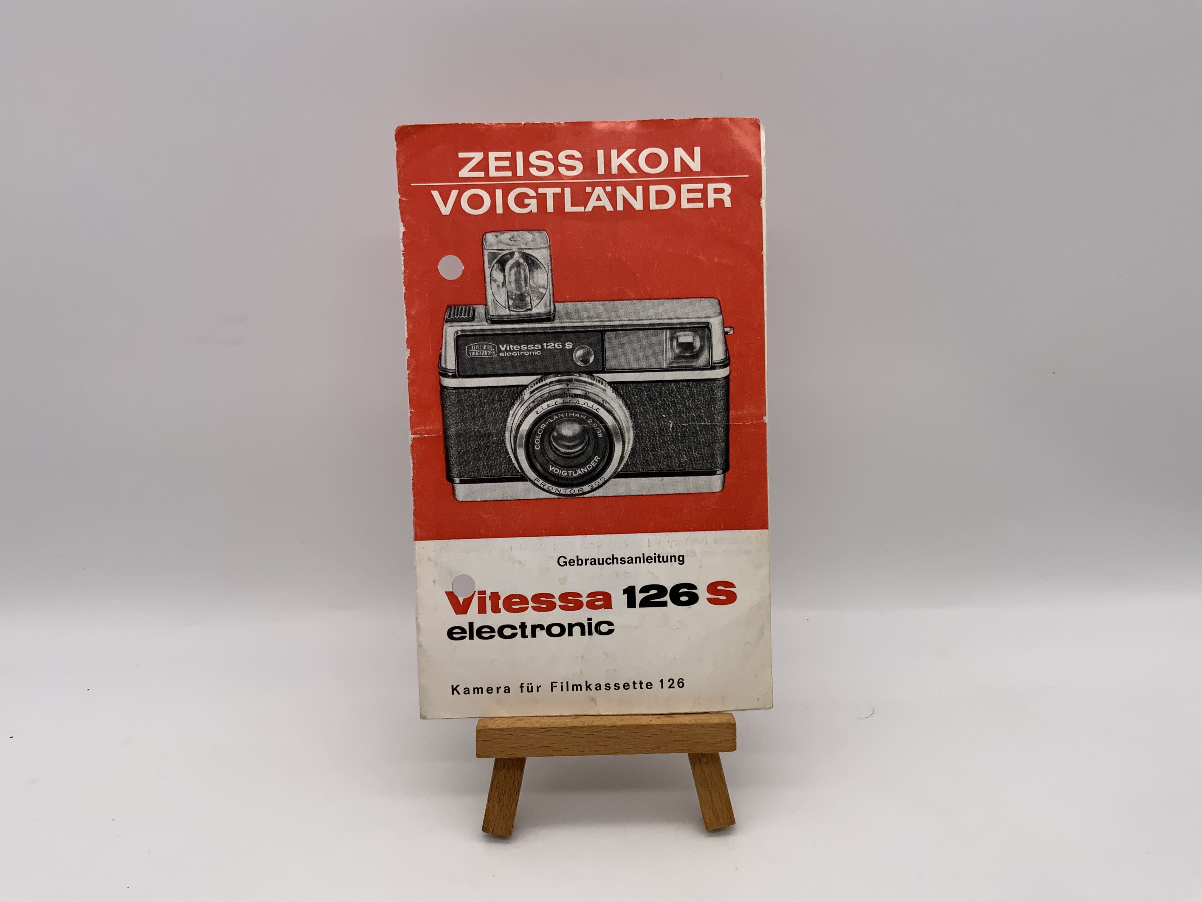 Zeiss Ikon Vitessa 126 S electronic Voigtländer Bedienungsanleitung Deutsch