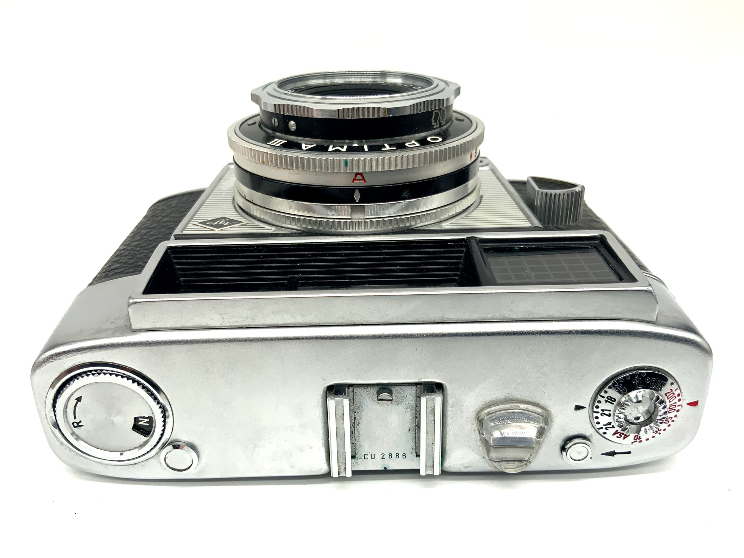 Agfa Optima III Sucherkamera mit Color Apotar 45mm 1:2.8 Compur Analogkamera