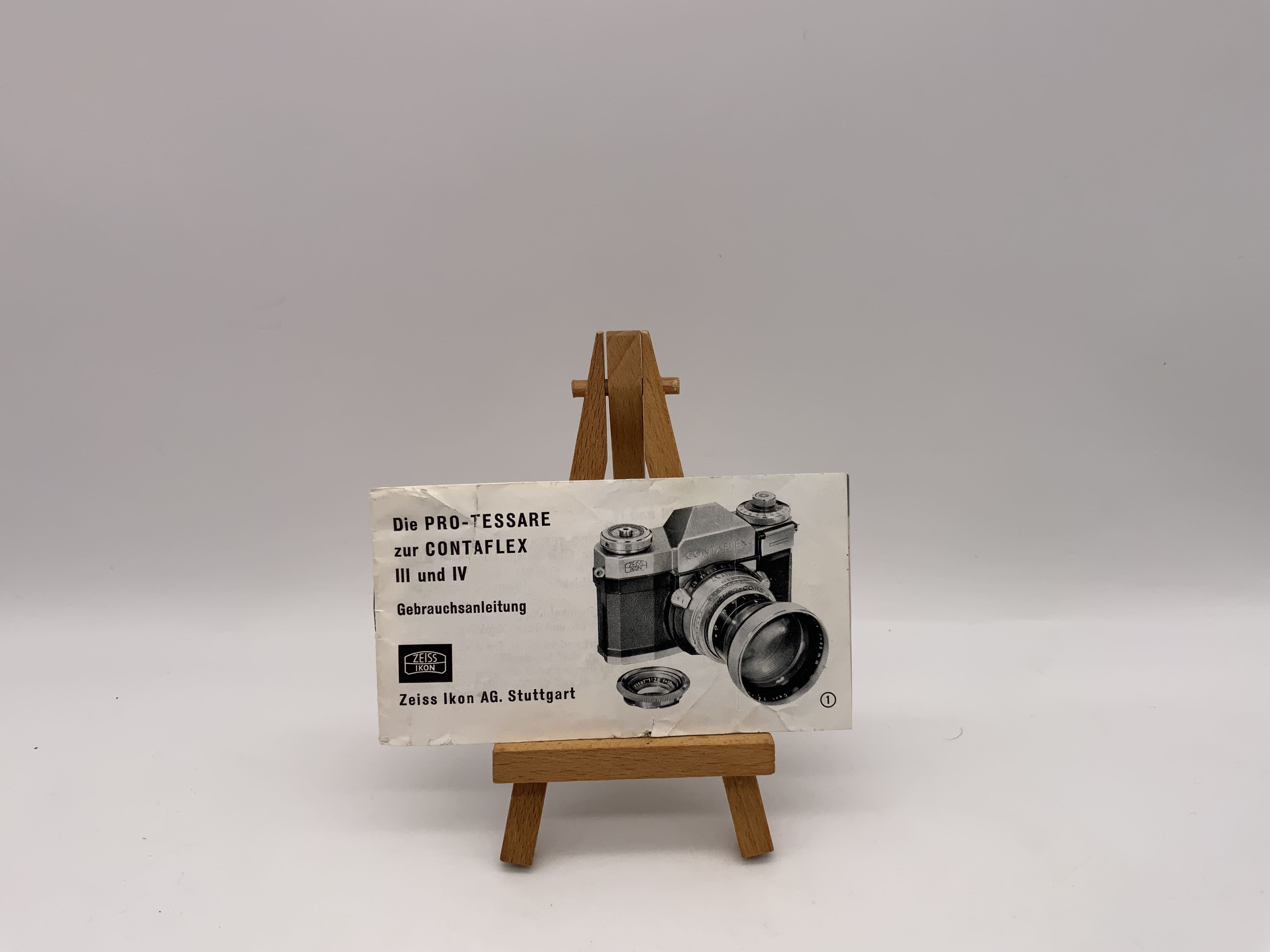 Zeiss Ikon Contaflex III Die Pro-Tessara zur Contaflex III und IV Deutsch