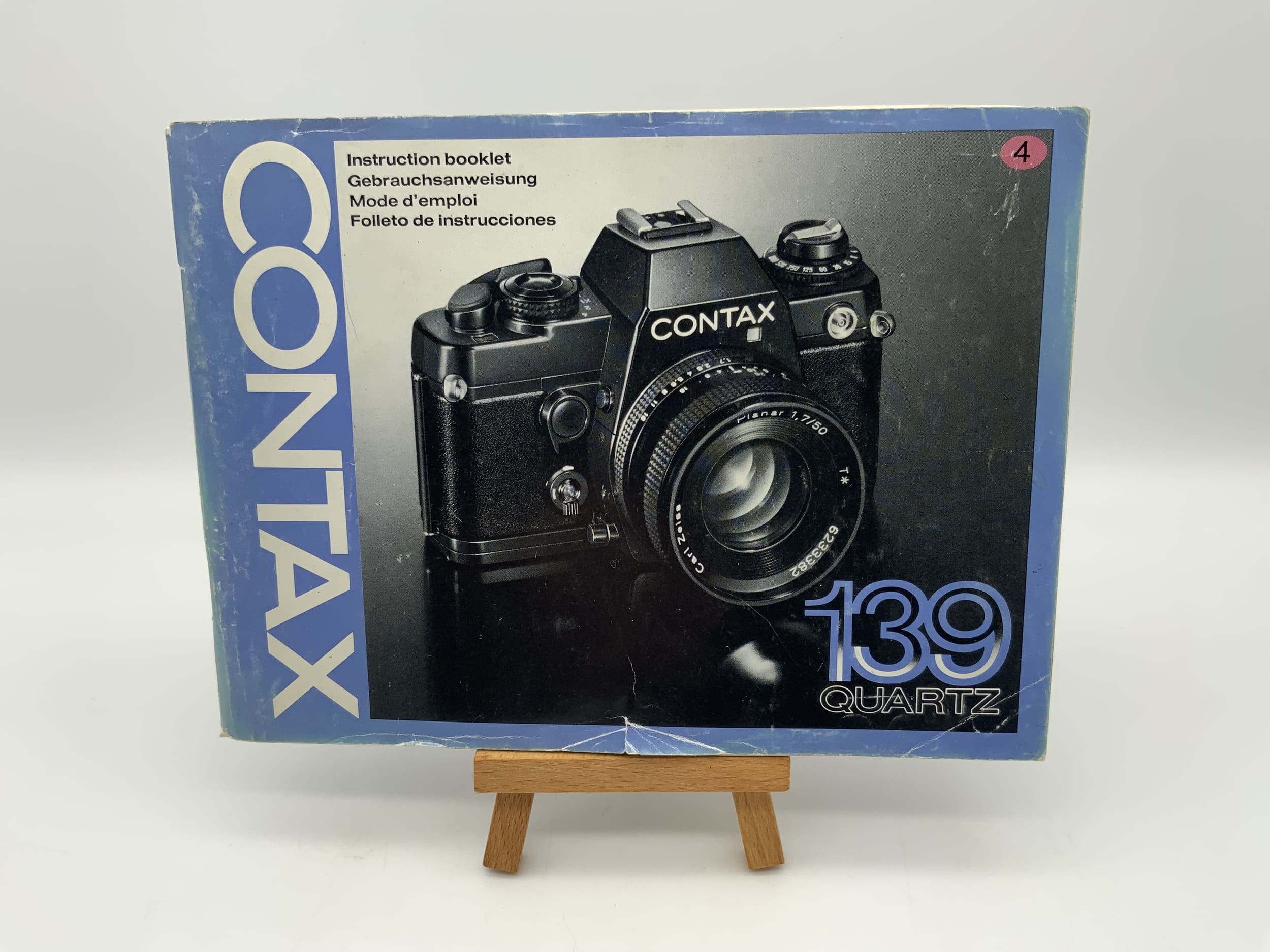 Contax 139 Quartz Bedienungsanleitung Deutsch Gebrauchsanweisung Magazin