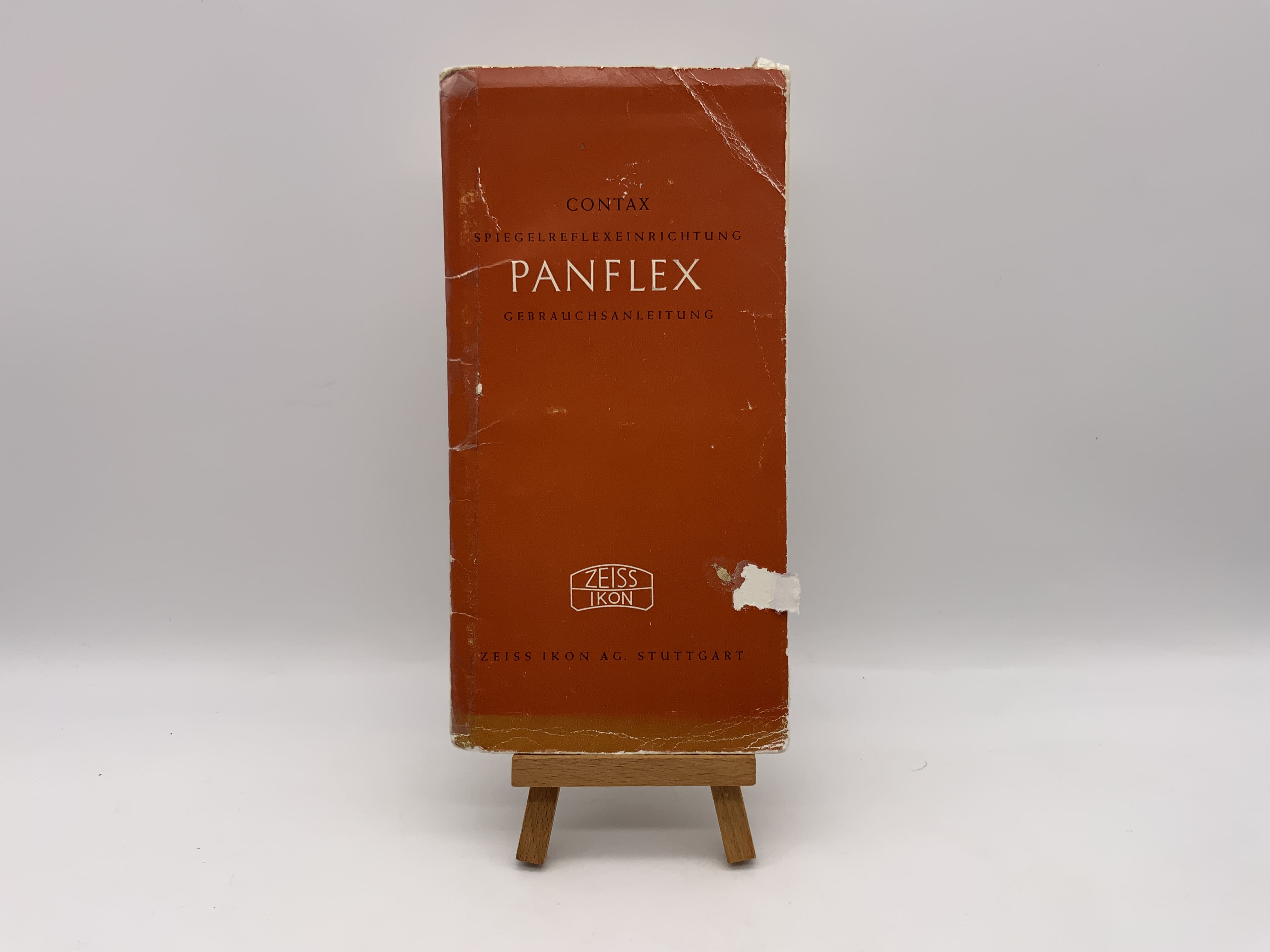 Contax Panflex Spiegelreflexeinrichtung Bedienungsanleitung Deutsch